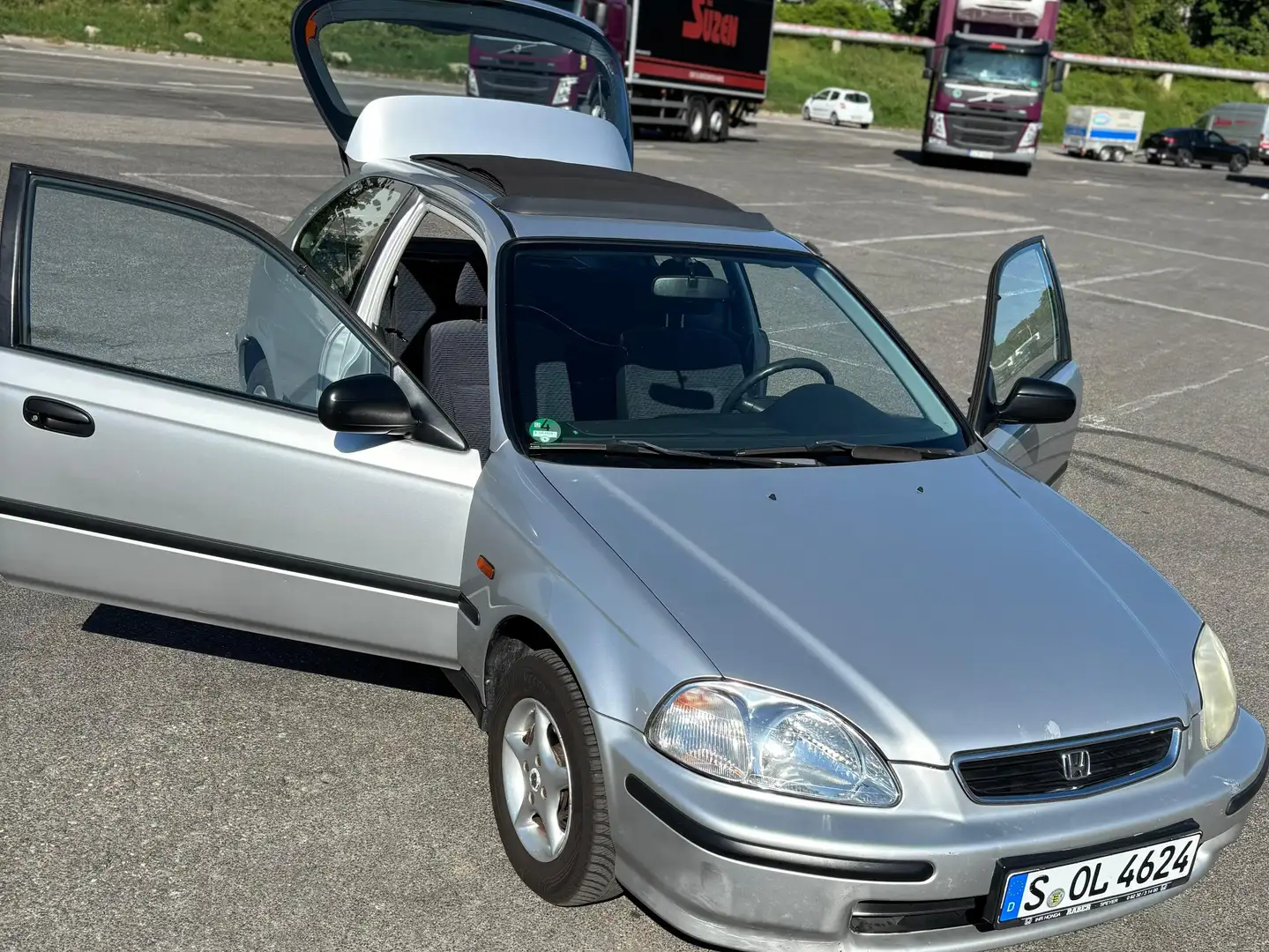 Honda Civic Civic 1.4i Gri - 1