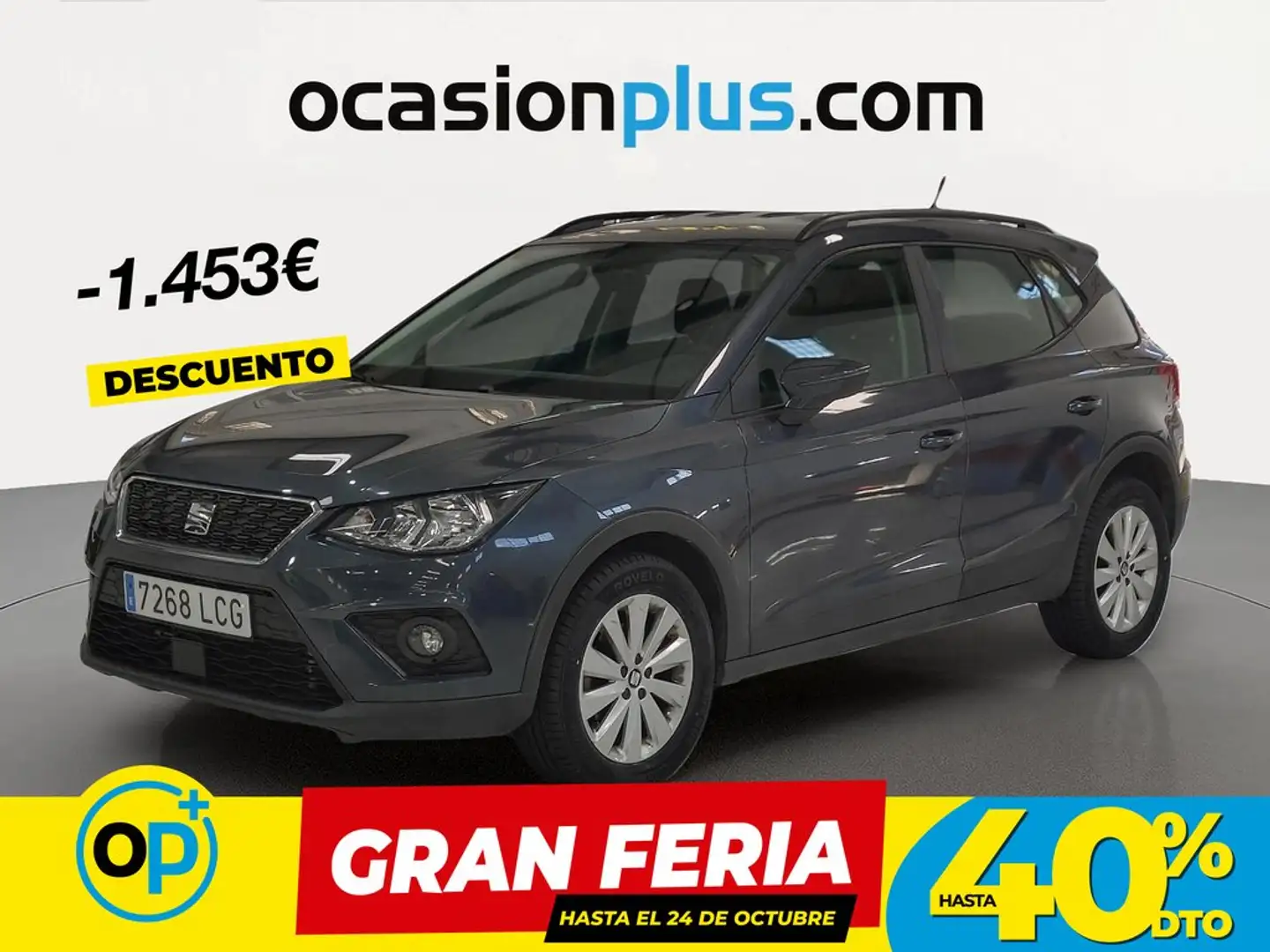 SEAT Arona 1.6TDI CR S&S Style DSG 95 Gris - 1