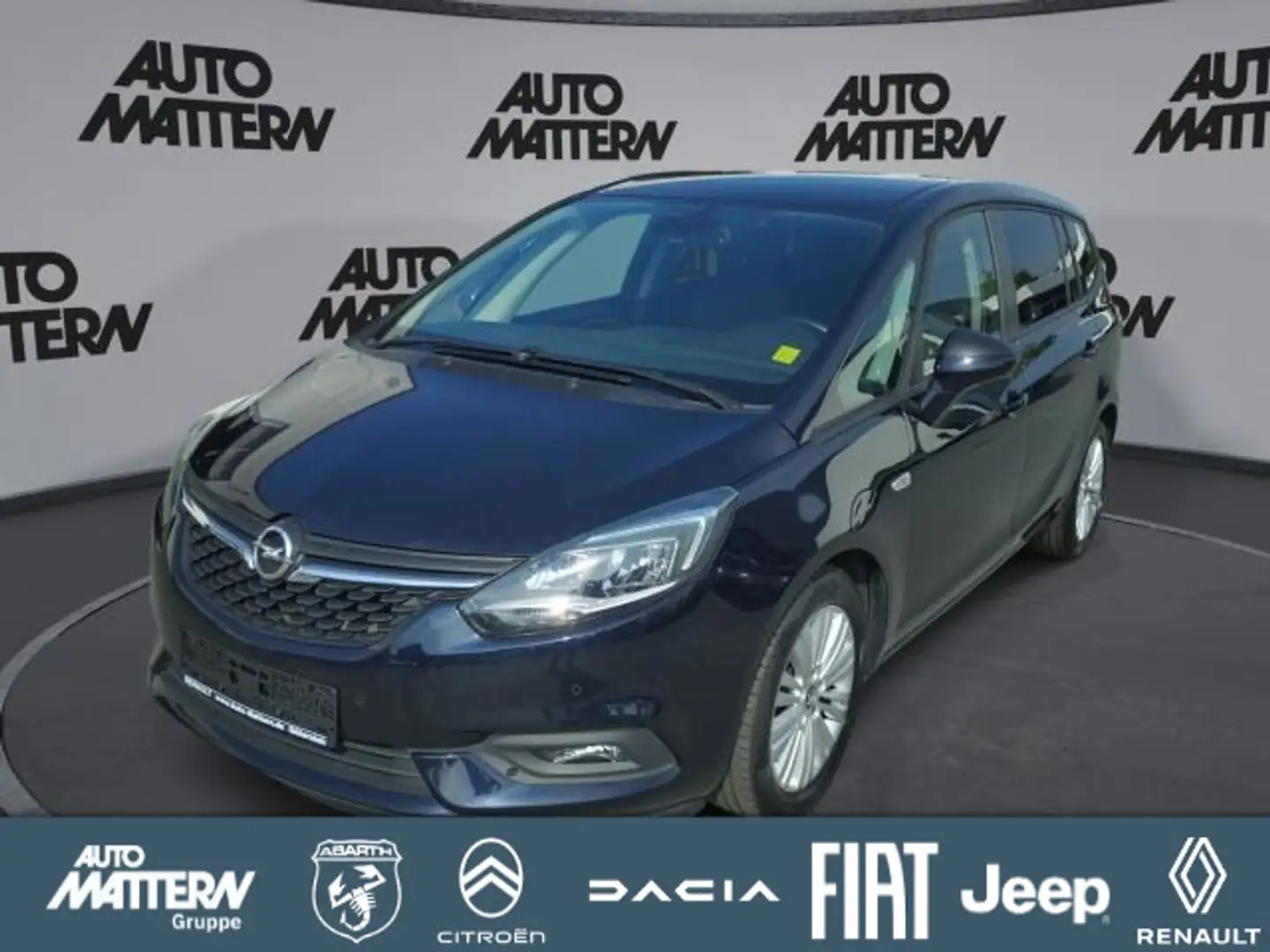 Opel Zafira 1.4 Turbo 7 Sitzer Kamera, Navi. PDC Blau - 1