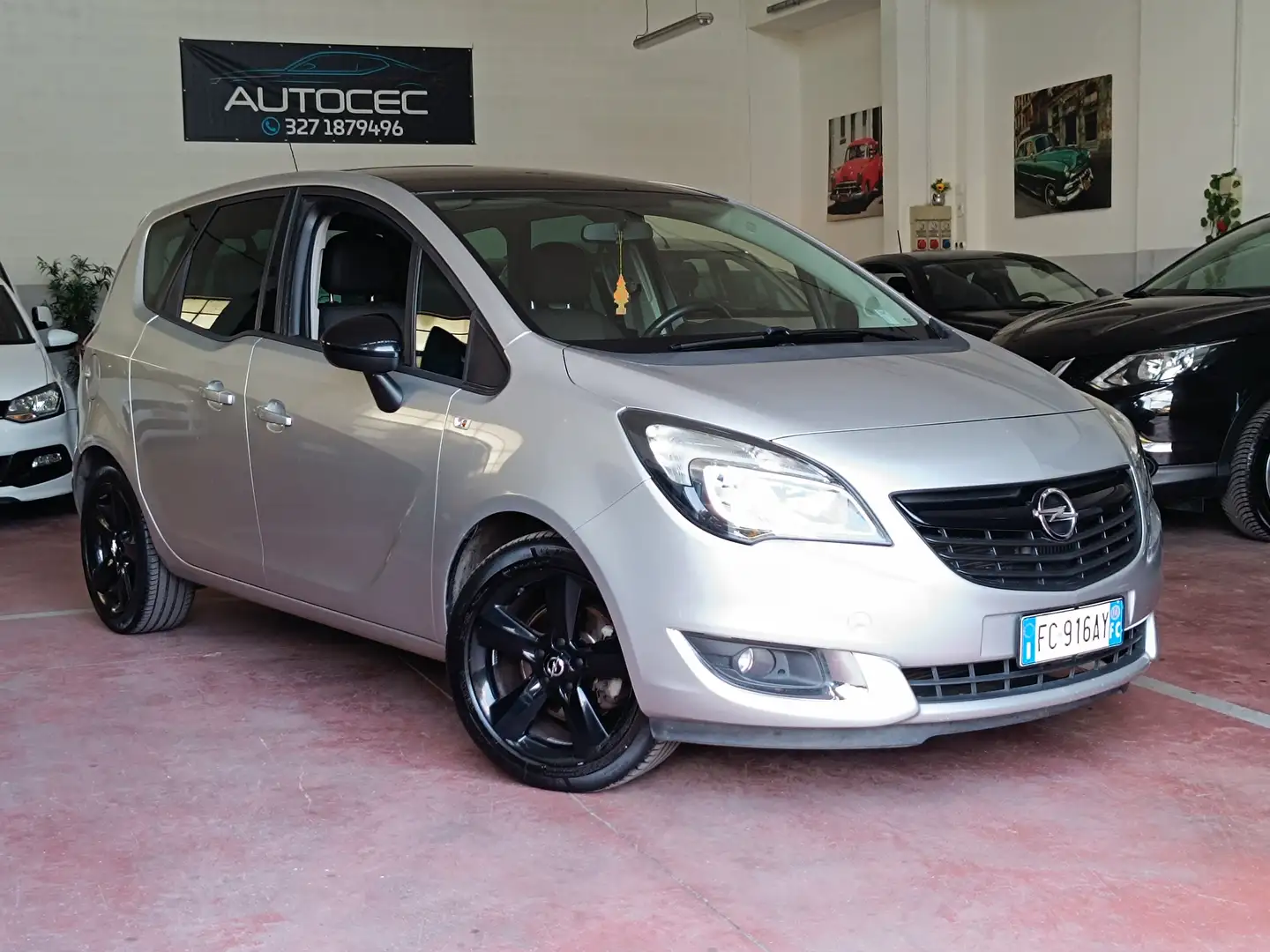 Opel Meriva Meriva II 2016 1.4 t Design Edition Gpl-tech 120cv Grigio - 1