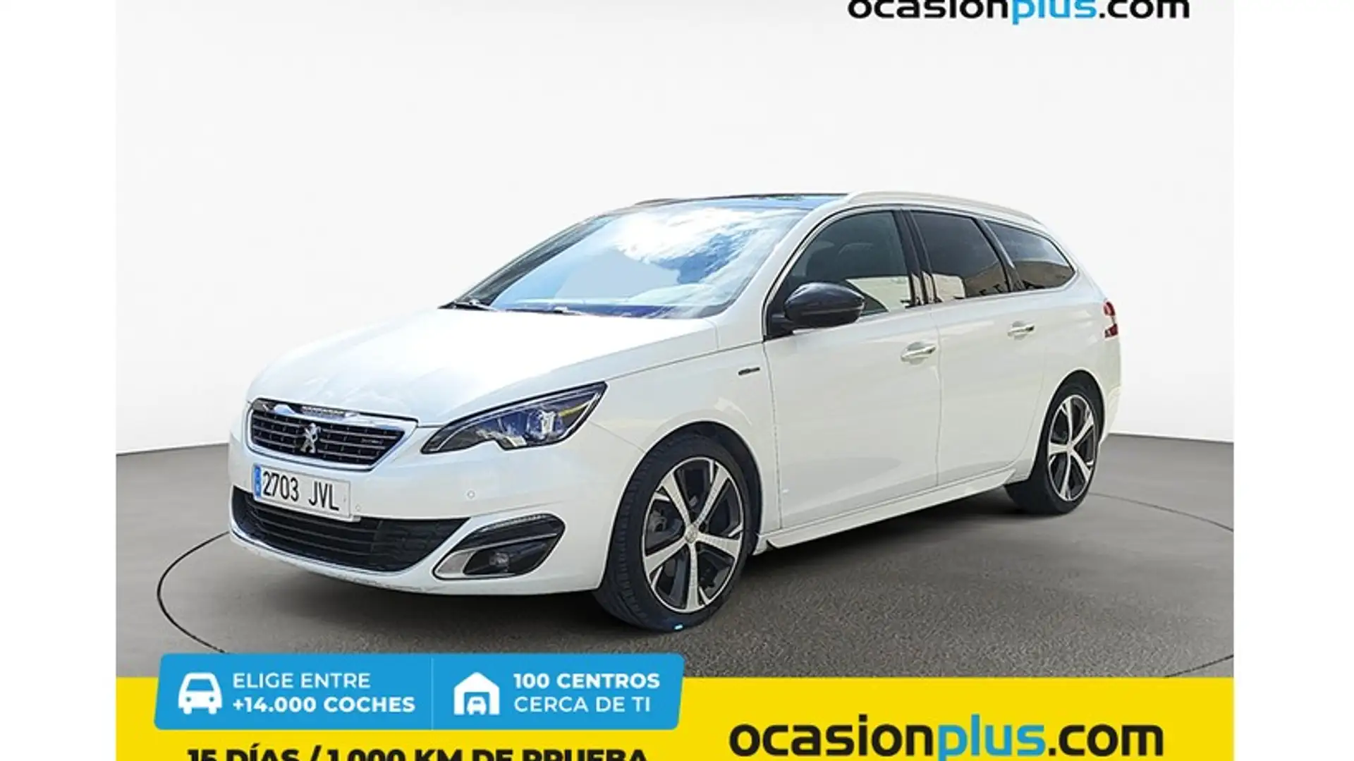 Peugeot 308 SW 2.0 BlueHDi GT Line 150 Wit - 1