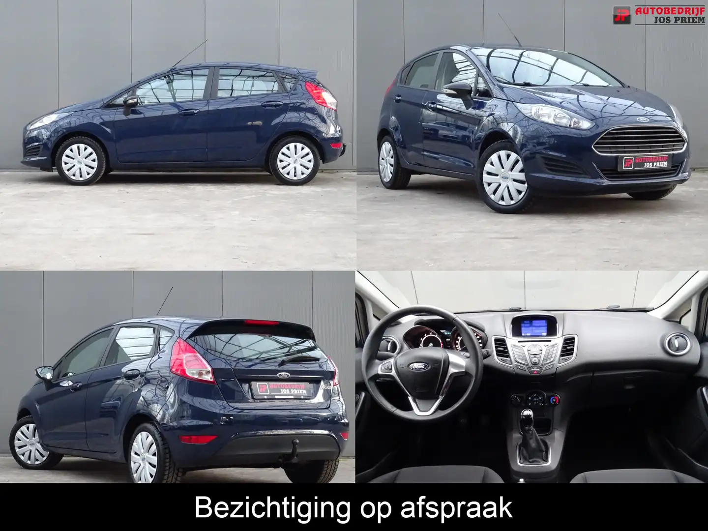 Ford Fiesta 1.0 Style * TREKHAAK * 4 SEIZOENSBANDEN !! Bleu - 1
