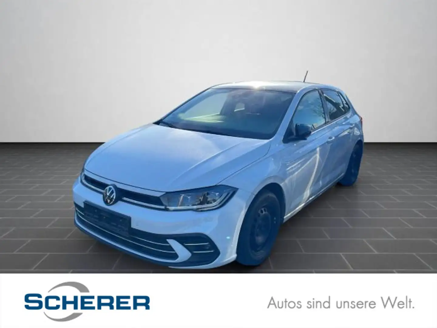 Volkswagen Polo 1,0 TSI DSG Style Lane Assist/LED/Sitzheizu Weiß - 1