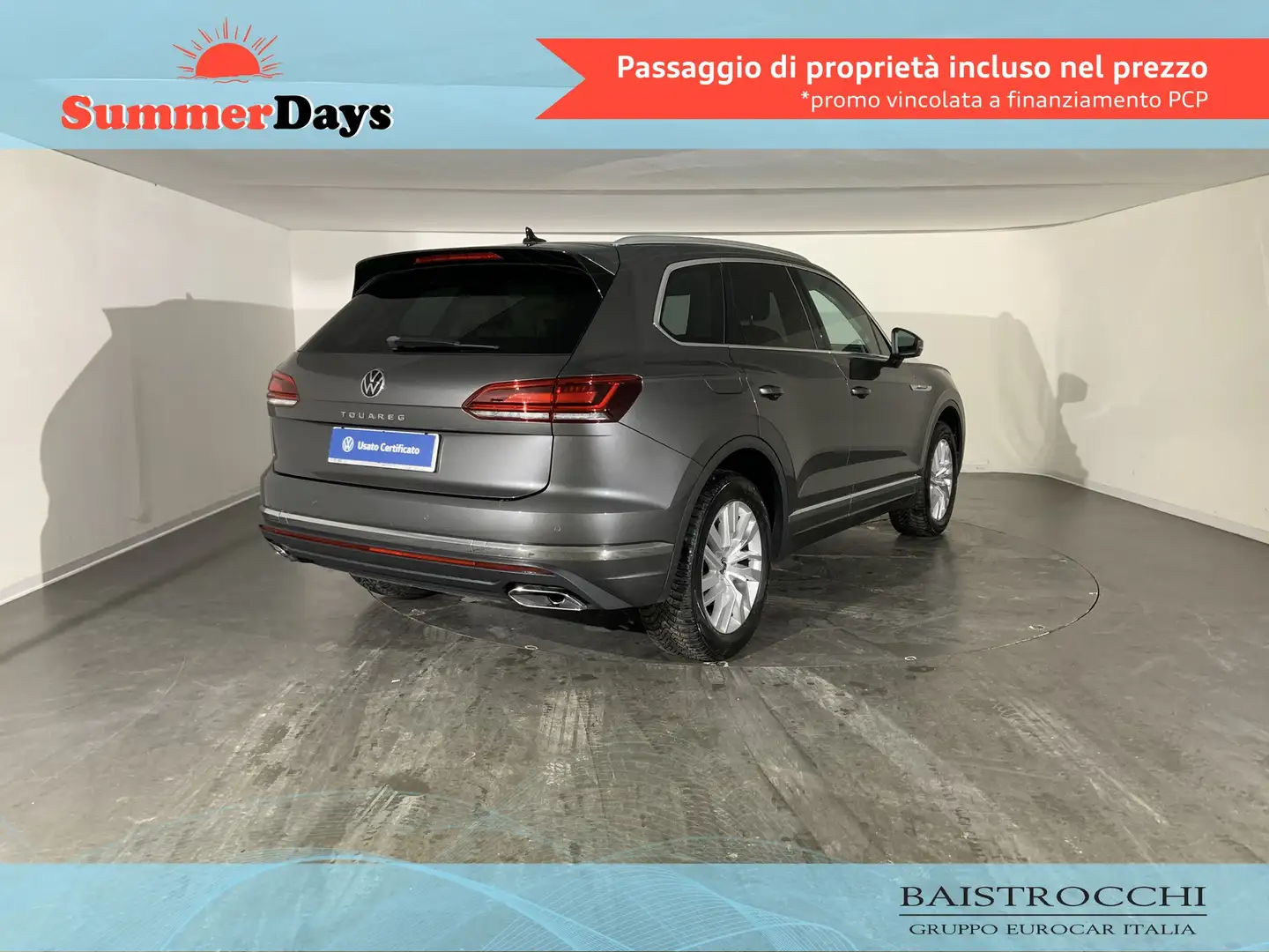 Volkswagen Touareg 3.0 v6 tdi atmosphere 231cv tiptronic Grigio - 2