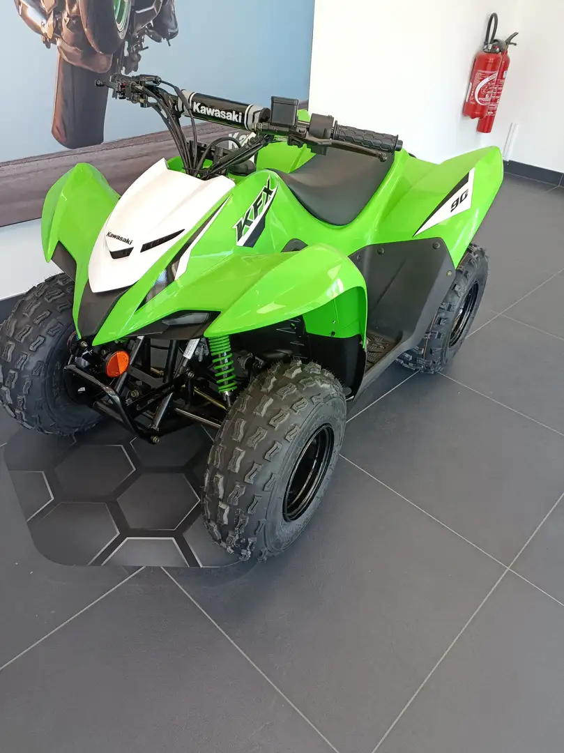 Kawasaki KFX 90 Grün - 1