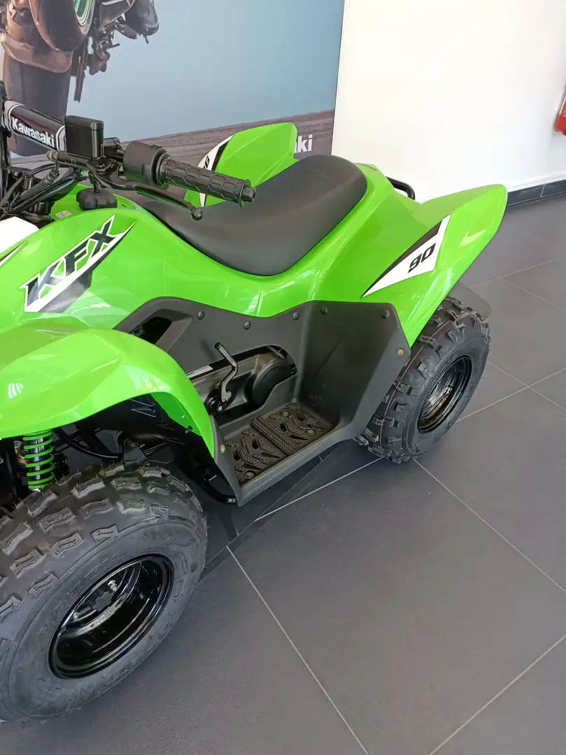 Kawasaki KFX 90 Grün - 2