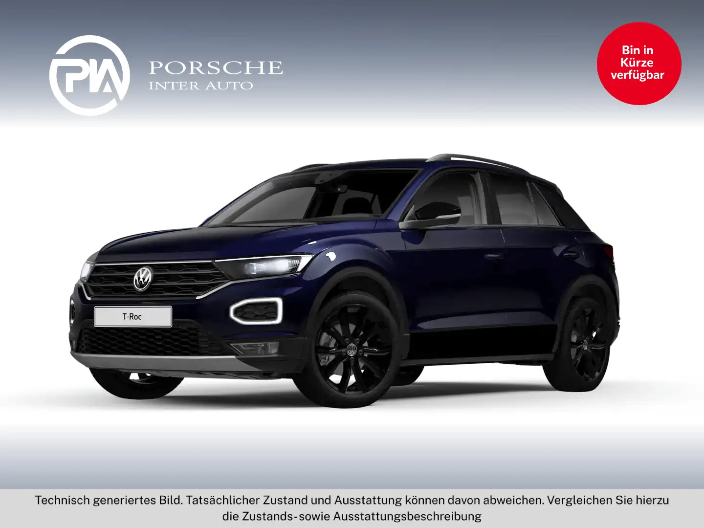 Volkswagen T-Roc Design TSI Blau - 1