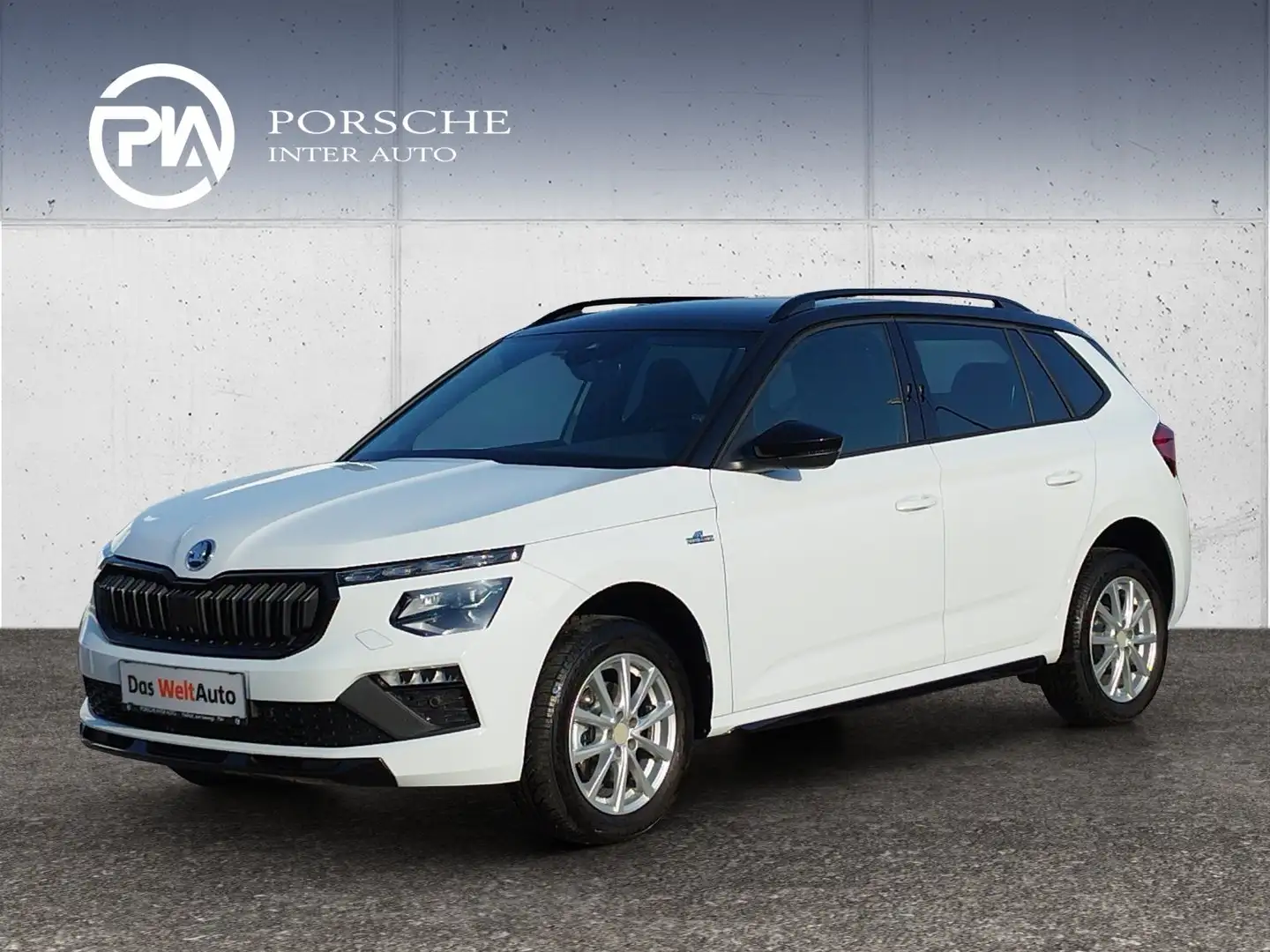 Skoda Kamiq Monte Carlo TSI DSG Weiß - 1
