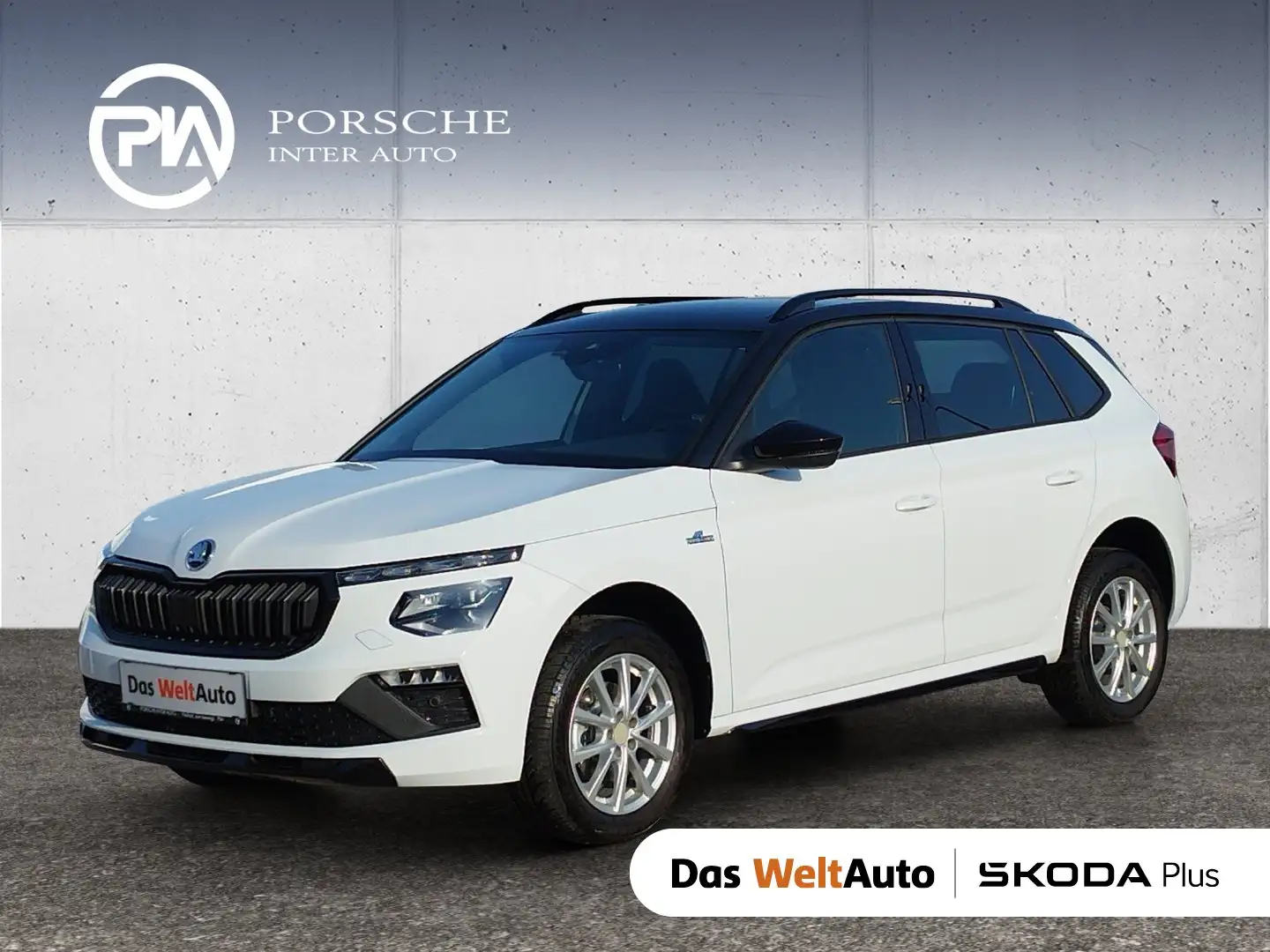 Skoda Kamiq Monte Carlo TSI DSG Weiß - 1