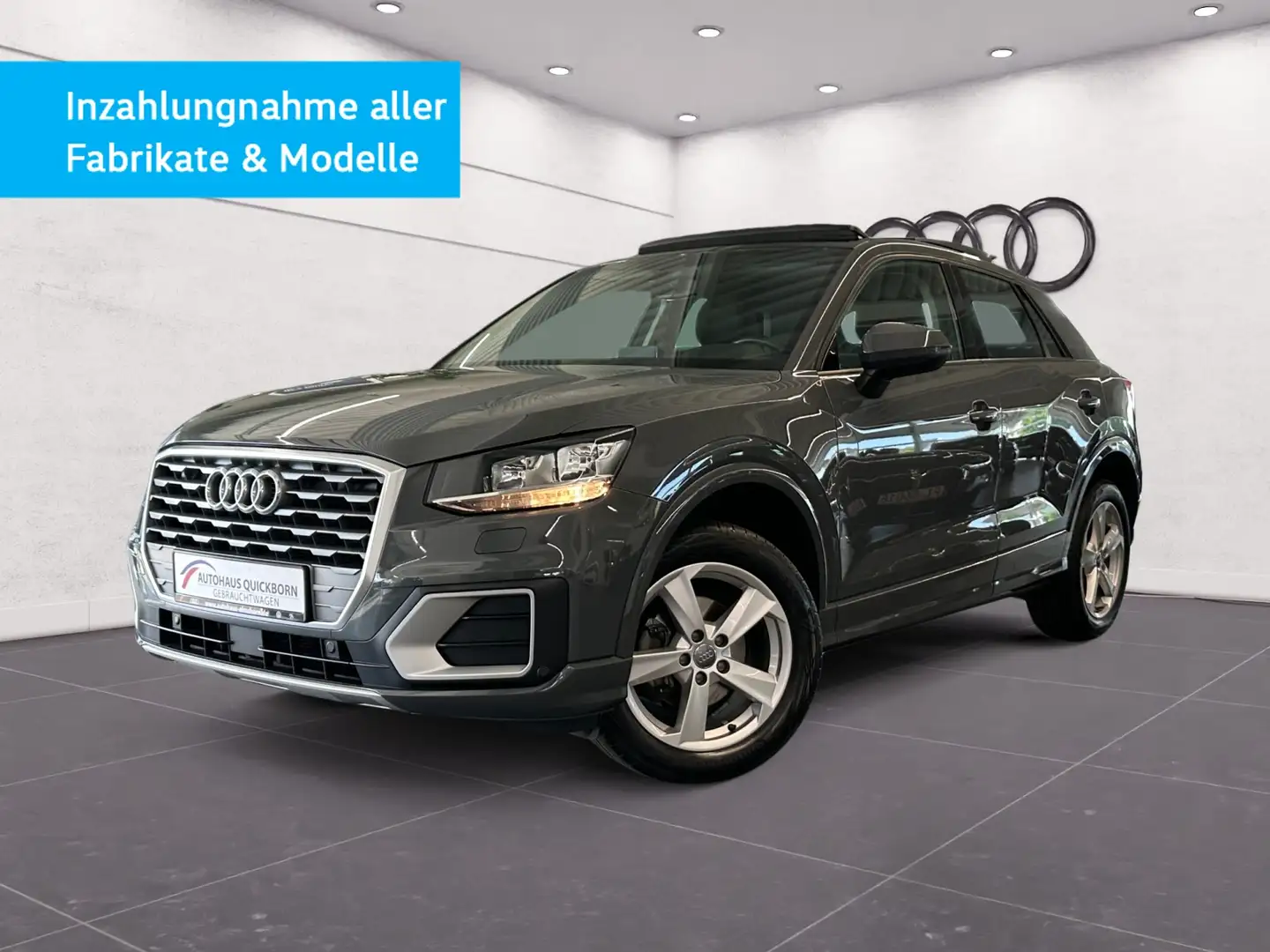 Audi Q2 sport 35 TFSI S tronic PANO SHZ PDC GJR Gris - 2