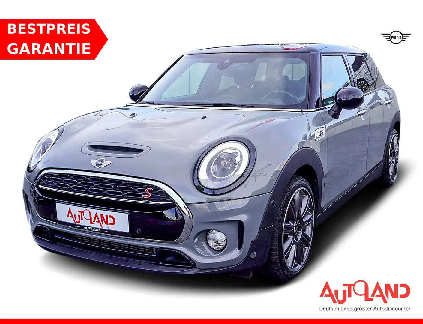 MINI Cooper S Clubman Clubman Cooper S All4 HarmanKardon Kamera Leder Gris - 1