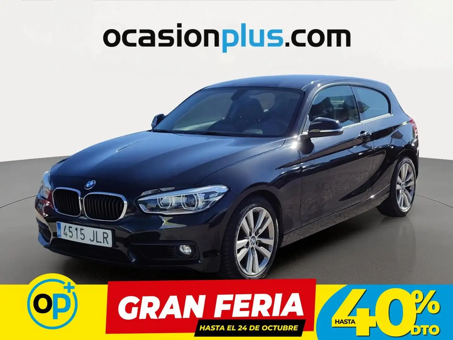 BMW 118 118d Negro - 1
