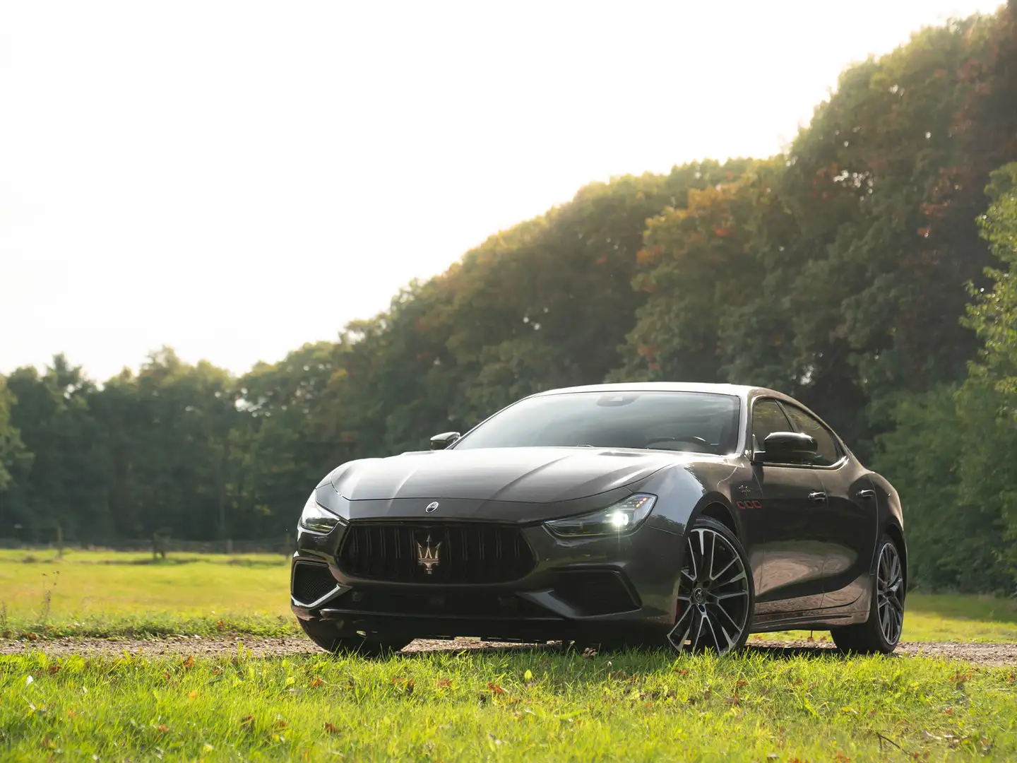 Maserati Ghibli 3.8 V8 Trofeo 580pk | Carbon Ext. Pack | Driver As Grijs - 2