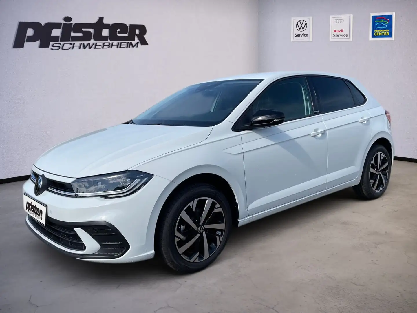 Volkswagen Polo 1.0 TSI Move+MATRIX LED+TEMPOMAT Weiß - 1