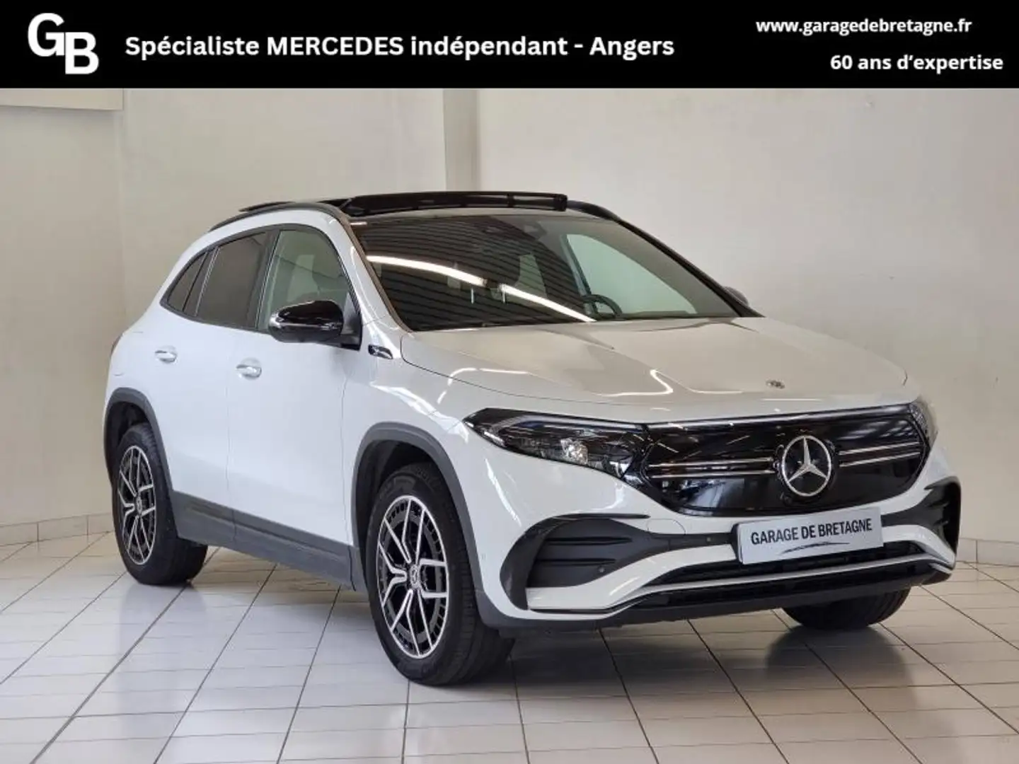 Mercedes-Benz EQA 250 190ch AMG Line Blanc - 1