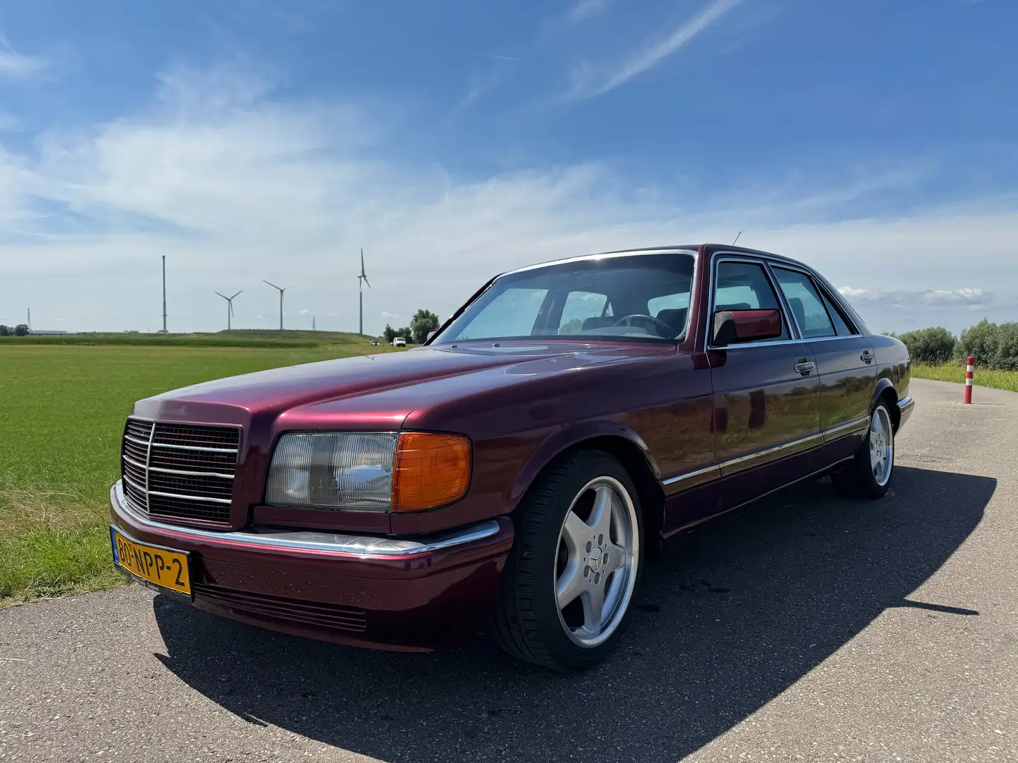 Mercedes-Benz S 300 300se w126 Rood - 1