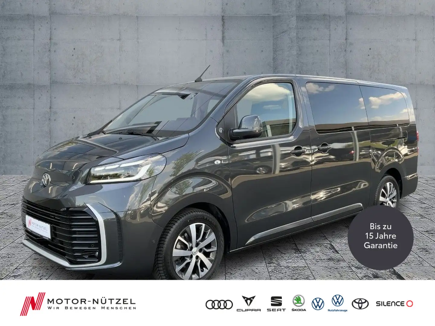 Toyota Proace ProAce Verso L2 2.0 D-4D TEAM D LED+NAVI+ACC+RFK Grau - 1