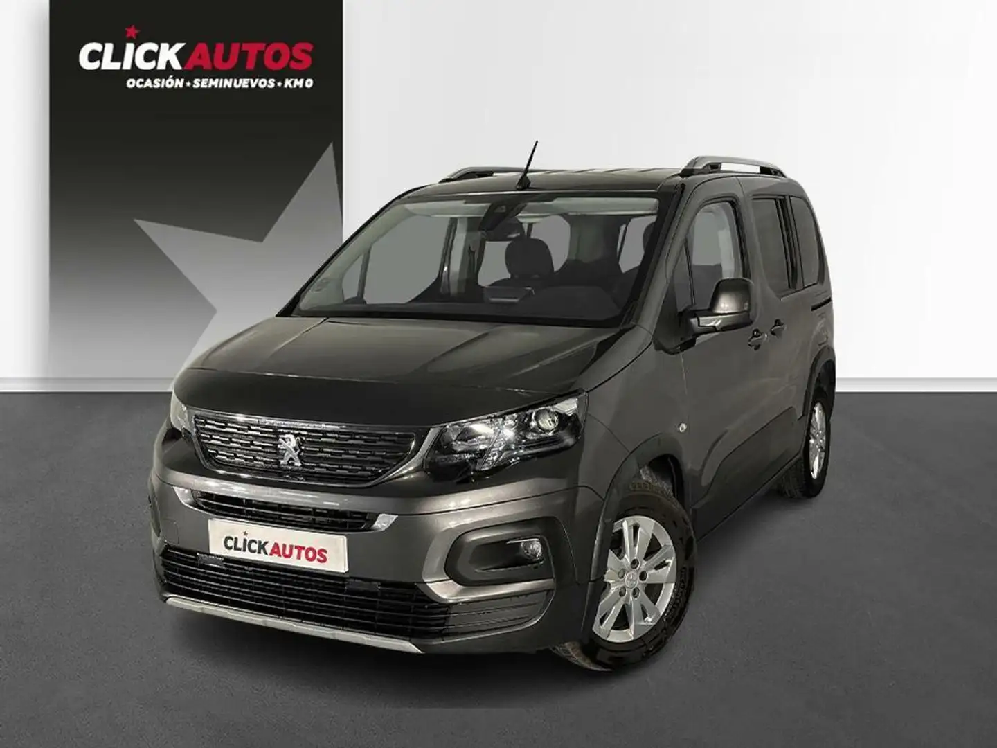 Peugeot Rifter 1.5BlueHDi S&S Long Allure Pack 100 Grijs - 1