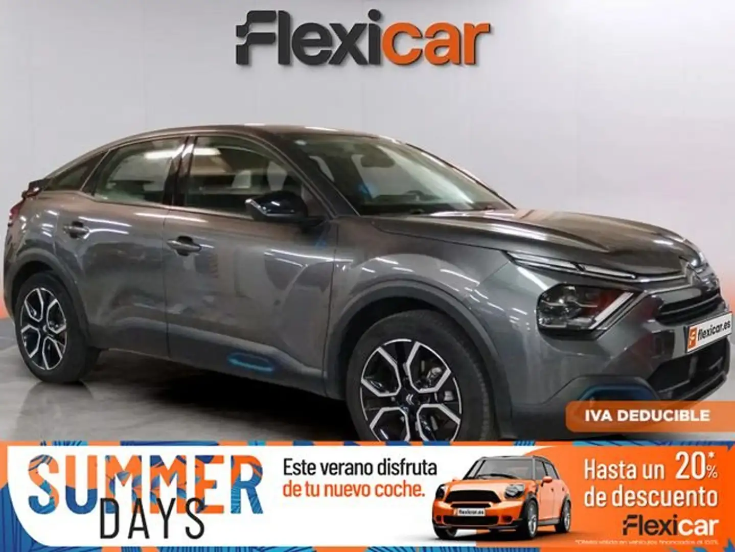 Citroen C4 %C3%AB-+el%C3%A9ctrico+100kW+50kWh+Feel+Pack Gris - 1