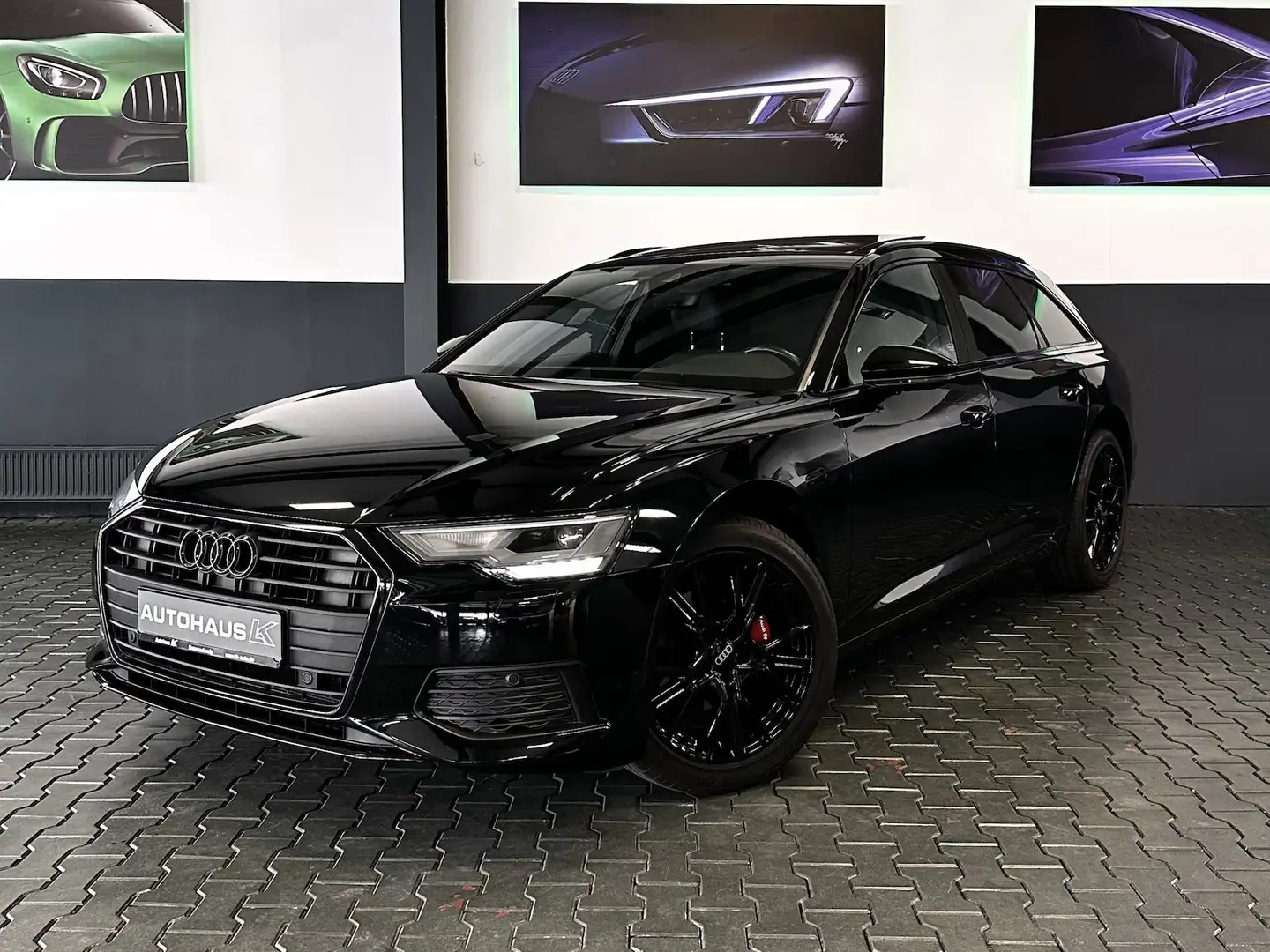 Audi A6 40 S-TRONIC*BLACK+CARBON*PANO*AHK*MAGNETIC* Schwarz - 2