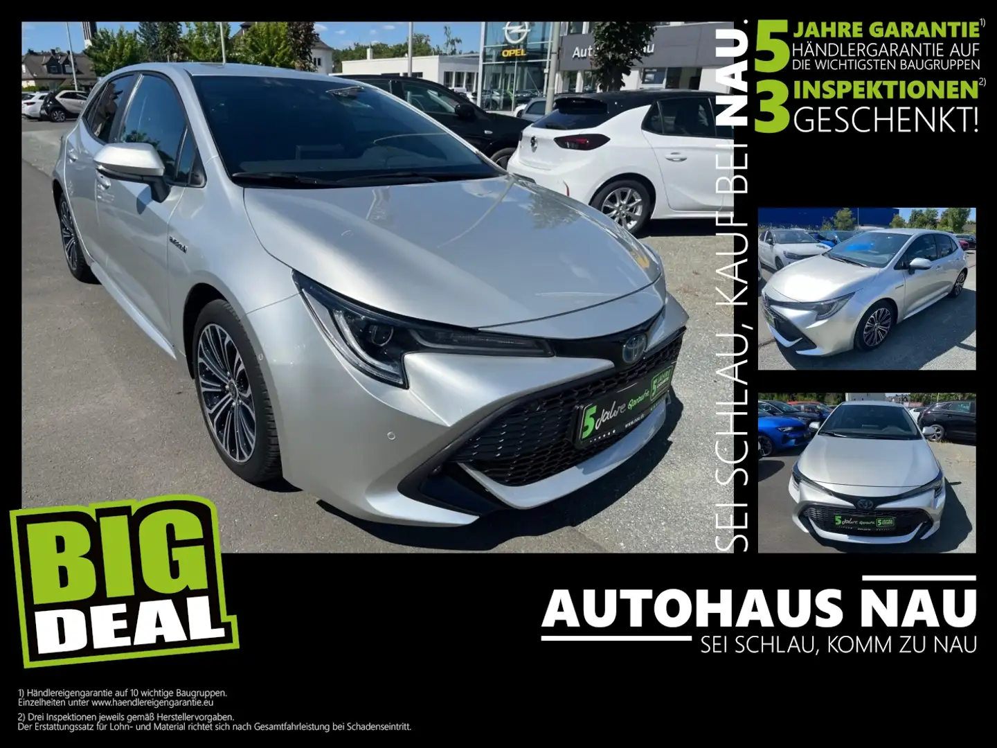 Toyota Corolla 1.8 Team DEUTSCHLAND mit Kamera Argent - 1