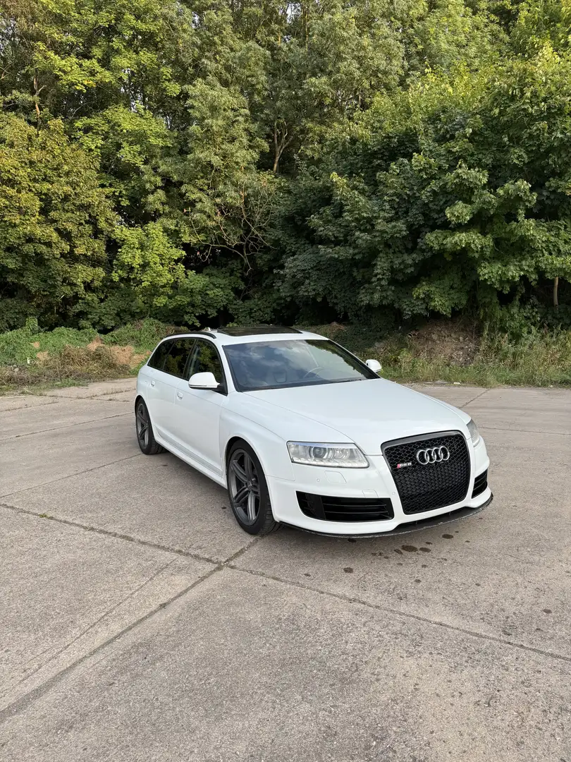 Audi RS6 Avant Exclusive ABT Weiß - 1