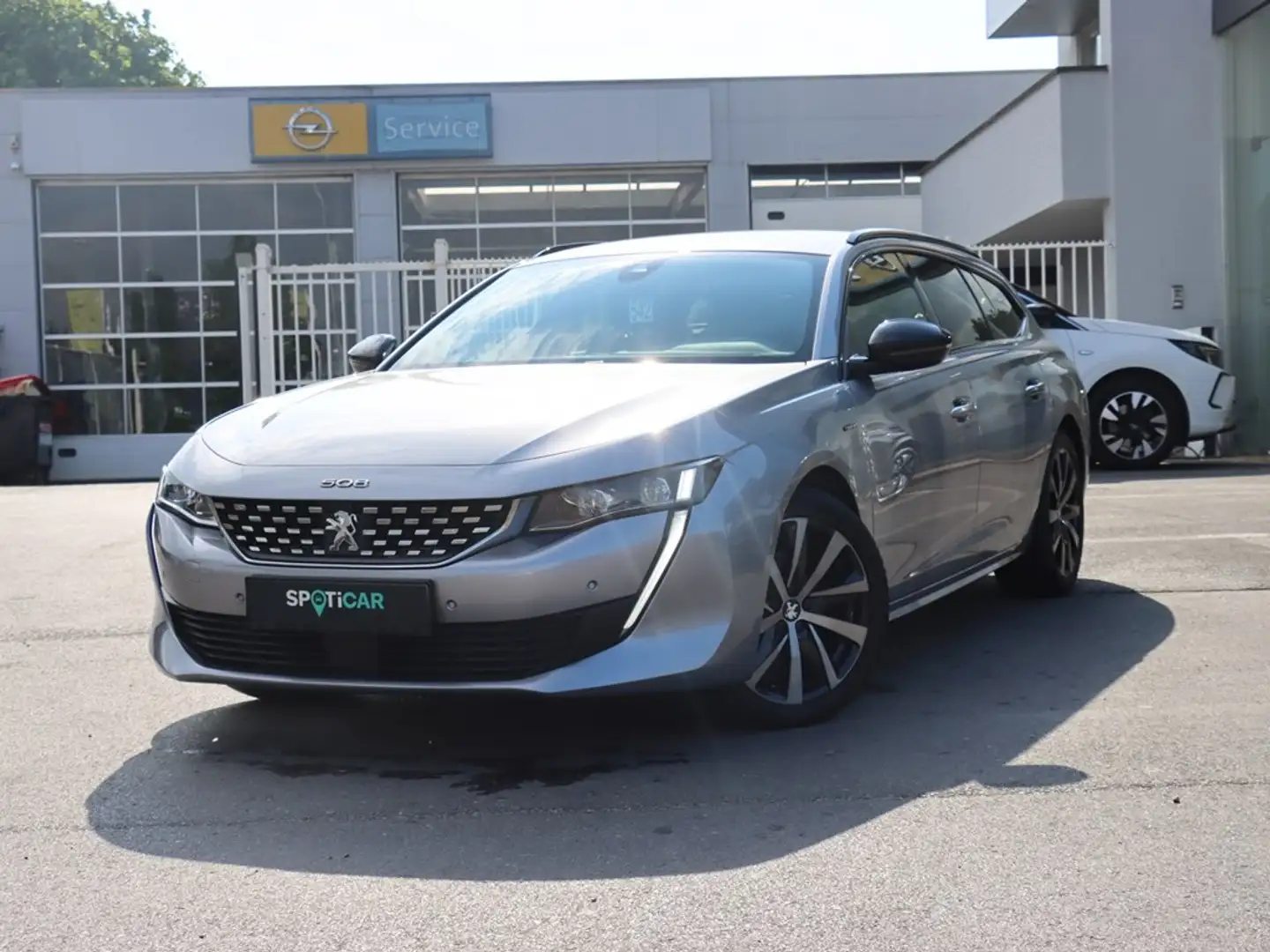 Peugeot 508 GT LINE 1.5D AT8|ECC|KEYLESS|CAMERA| Grijs - 1