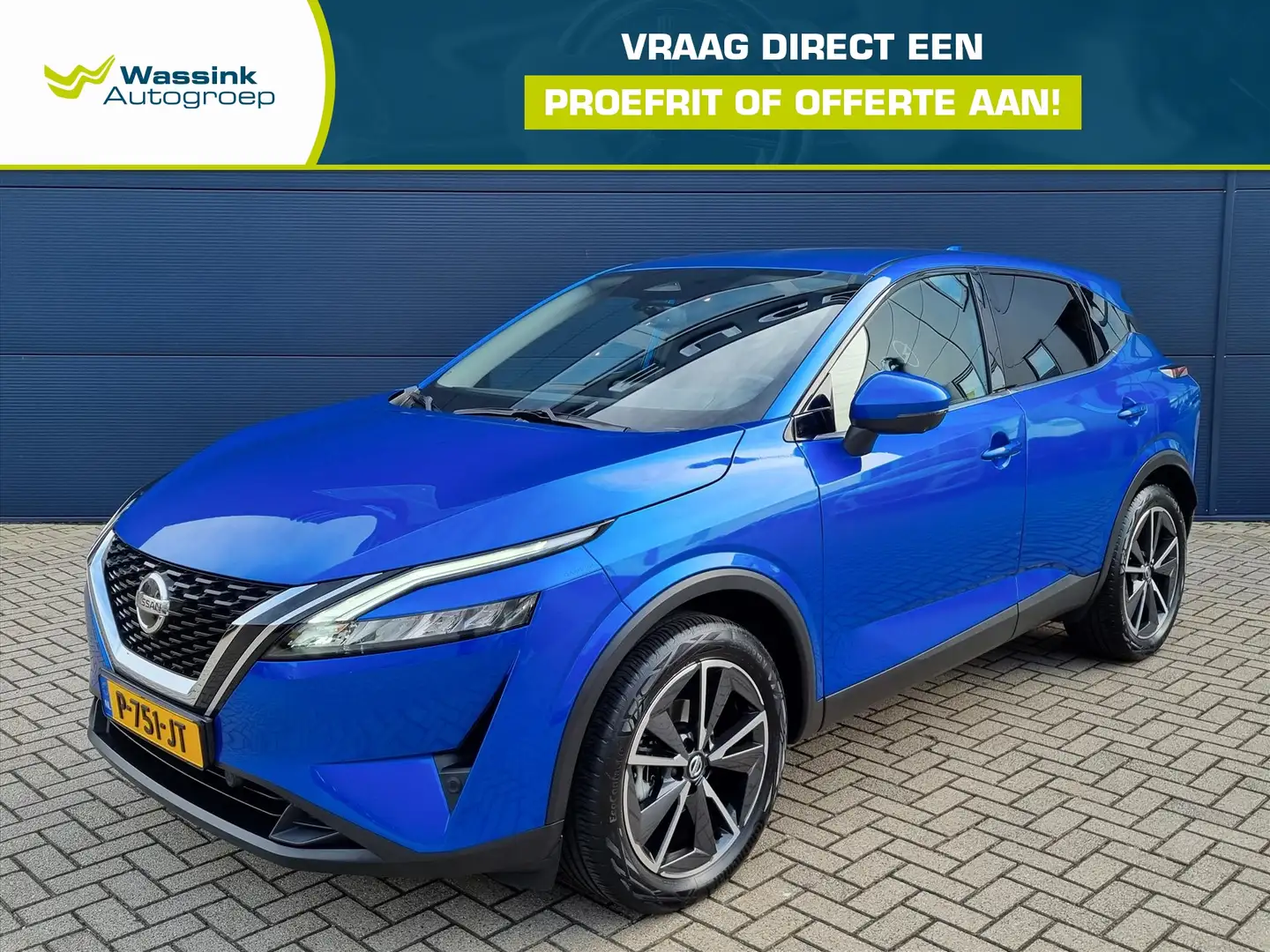Nissan Qashqai 1.3 Mild-Hybrid 140pk N-Style | Navigatie | Apple Bleu - 1