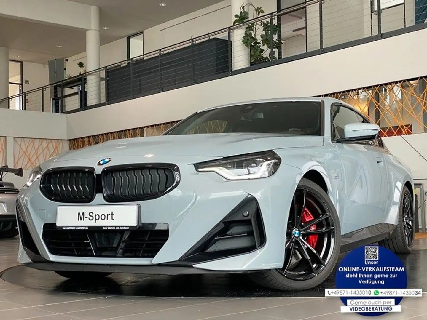 BMW 220 d Coupe M-Sport Pro Shadow CockpitProf. 19" Gris - 1