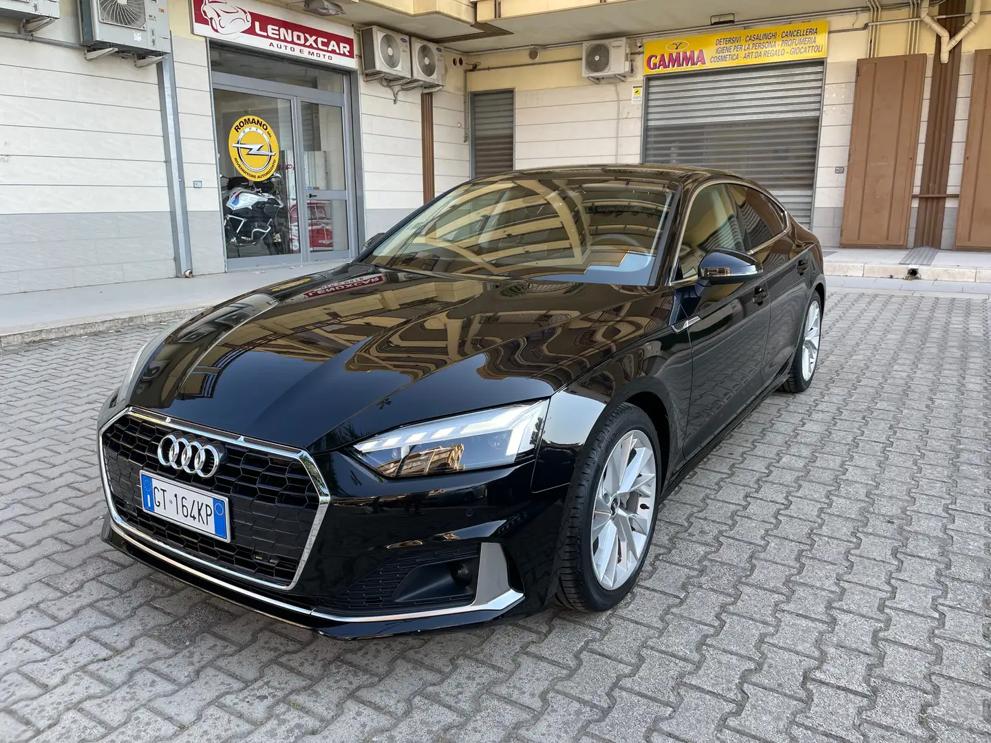 Audi A5 Sportback 40 2.0 tdi mhev Bus Adv 204cv s-tronic Nero - 1