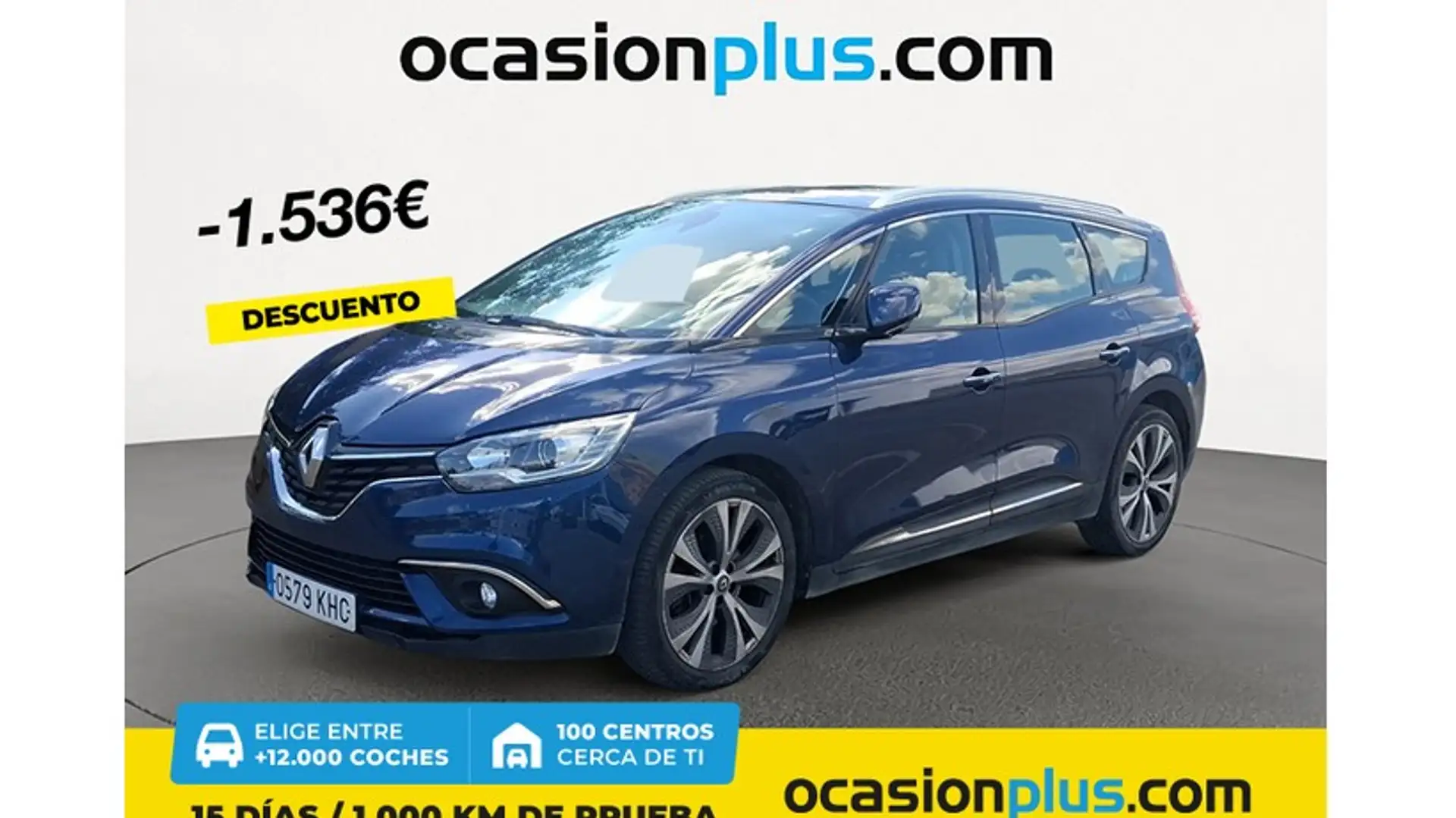 Renault Grand Scenic 1.6dCi Zen 96kW Azul - 1