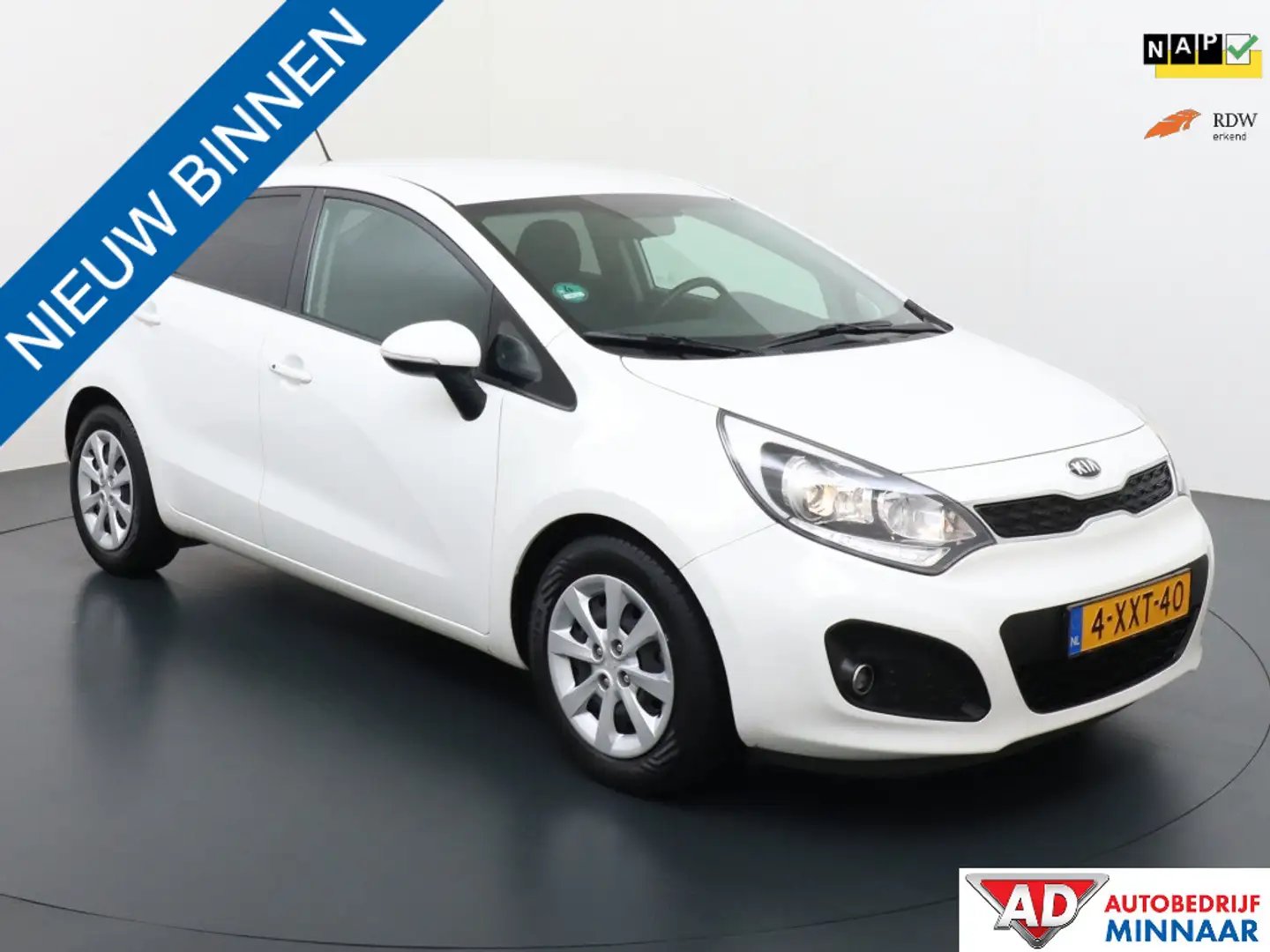Kia Rio 1.2 CVVT BusinessL. VERKOCHT Wit - 2