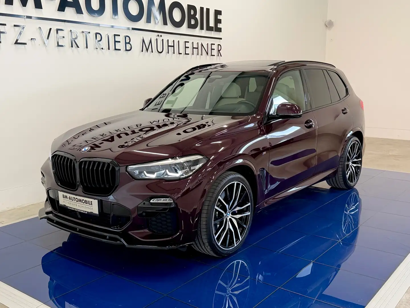 BMW X5 M M50d Individual,Massage,Luftf.,SkyLounge,Sitzlü Violett - 2