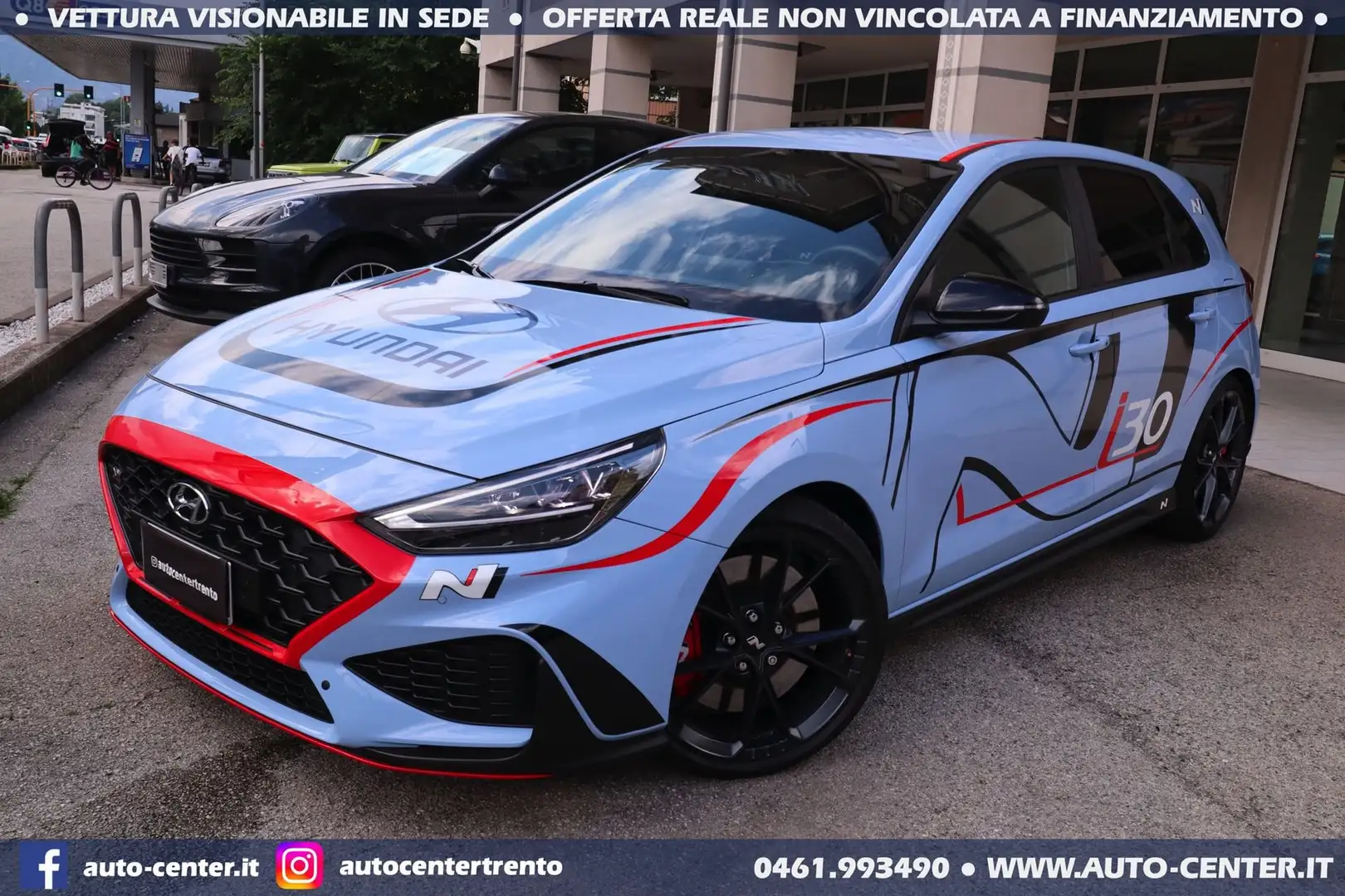 Hyundai i30 N Performance 2.0 T-GDI MANUALE *SEDILI GUSCIO Blu/Azzurro - 2