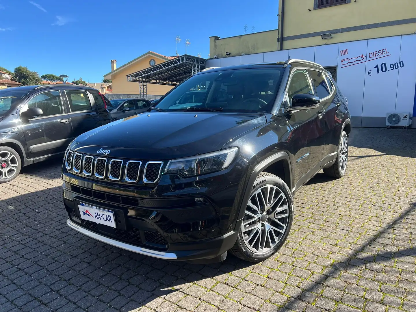 Jeep Compass 1.3 turbo t4 phev 80th 4xe auto - Tetto Apribile Nero - 1