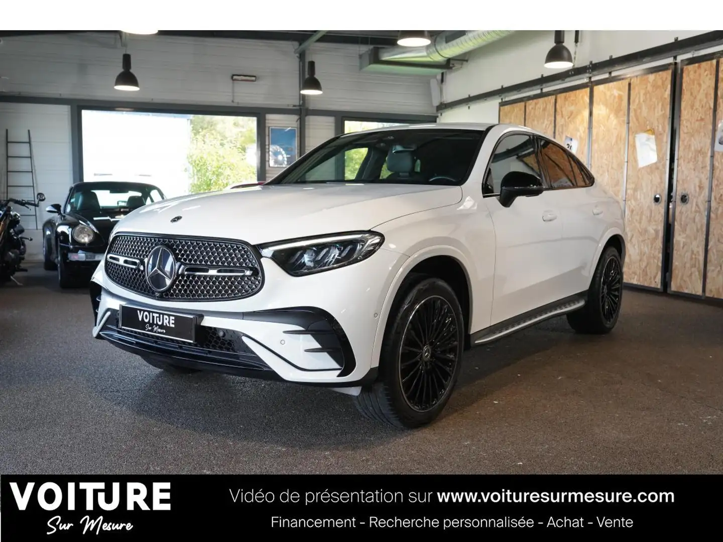 Mercedes-Benz GLC 300 Coupé 300e 313ch AMG Line 4-Matic - 990€/mois Blanc - 1