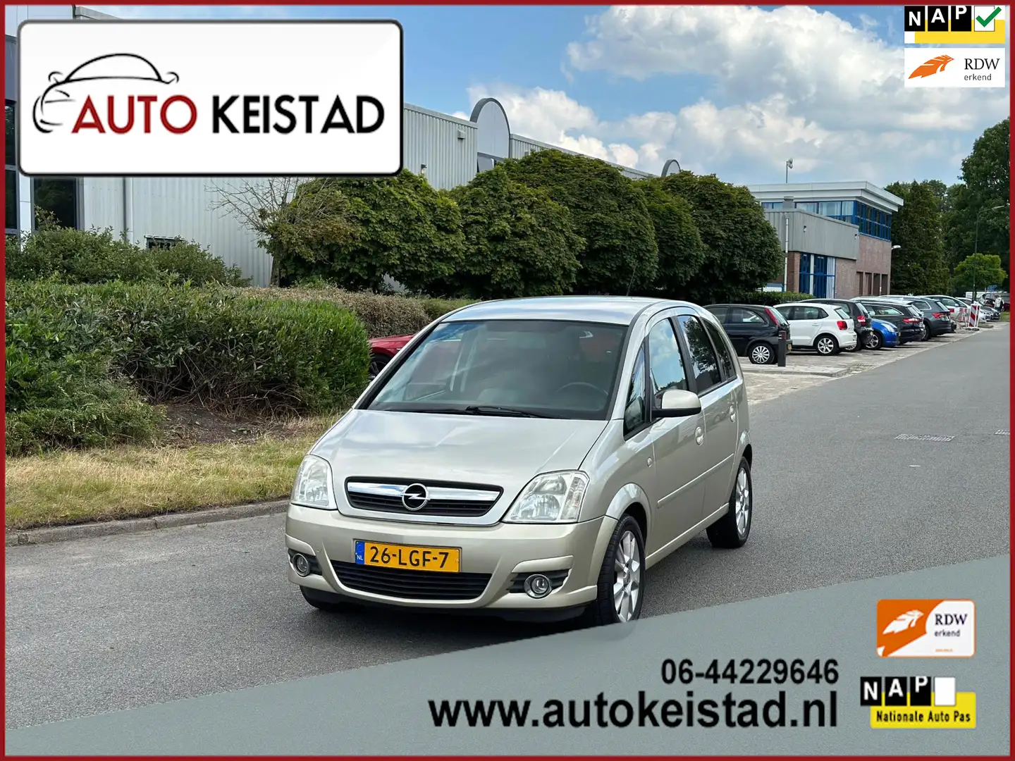 Opel Meriva 1.6-16V CLIMA/CRUISE/BOORDCOMPUTER! VELE OPTIES! Beige - 1