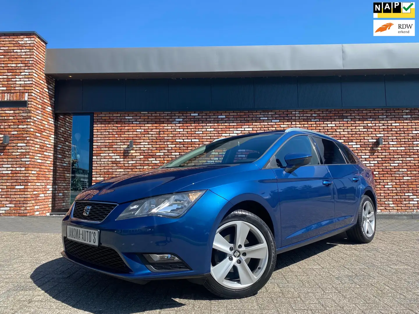 SEAT Leon ST 1.2 TSI Style Cruise Trekhaak 17inch nw Apk! Bleu - 1