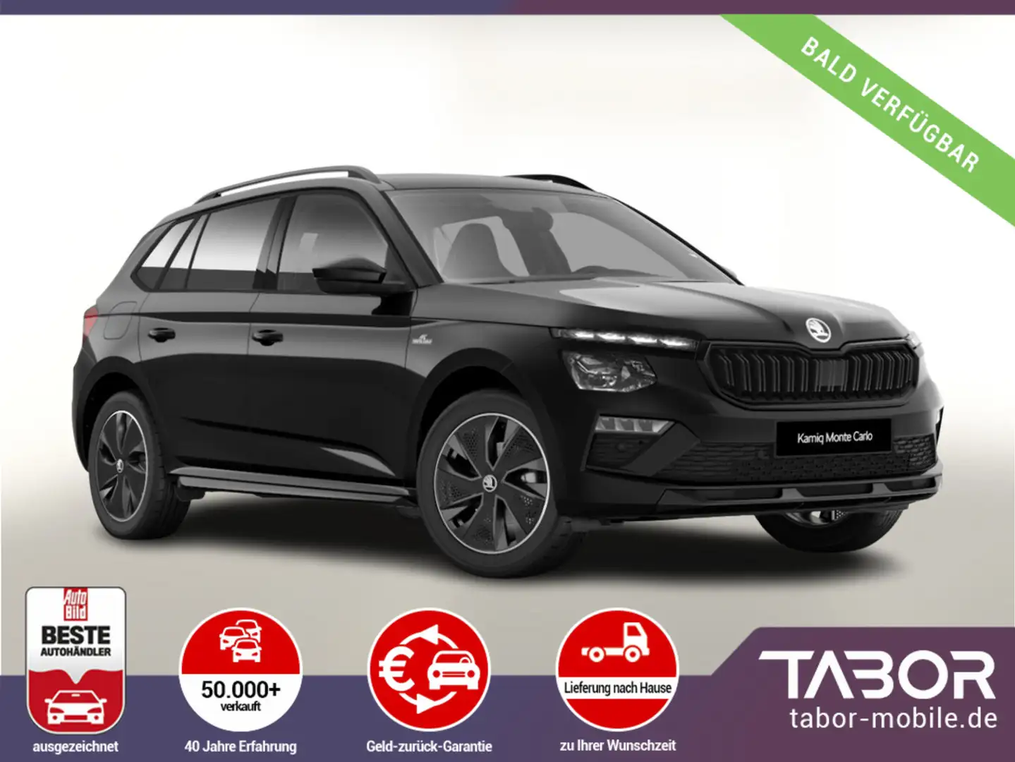 Skoda Kamiq TSI 150 DSG MonteC Pano Matrix ACC SideA Schwarz - 2