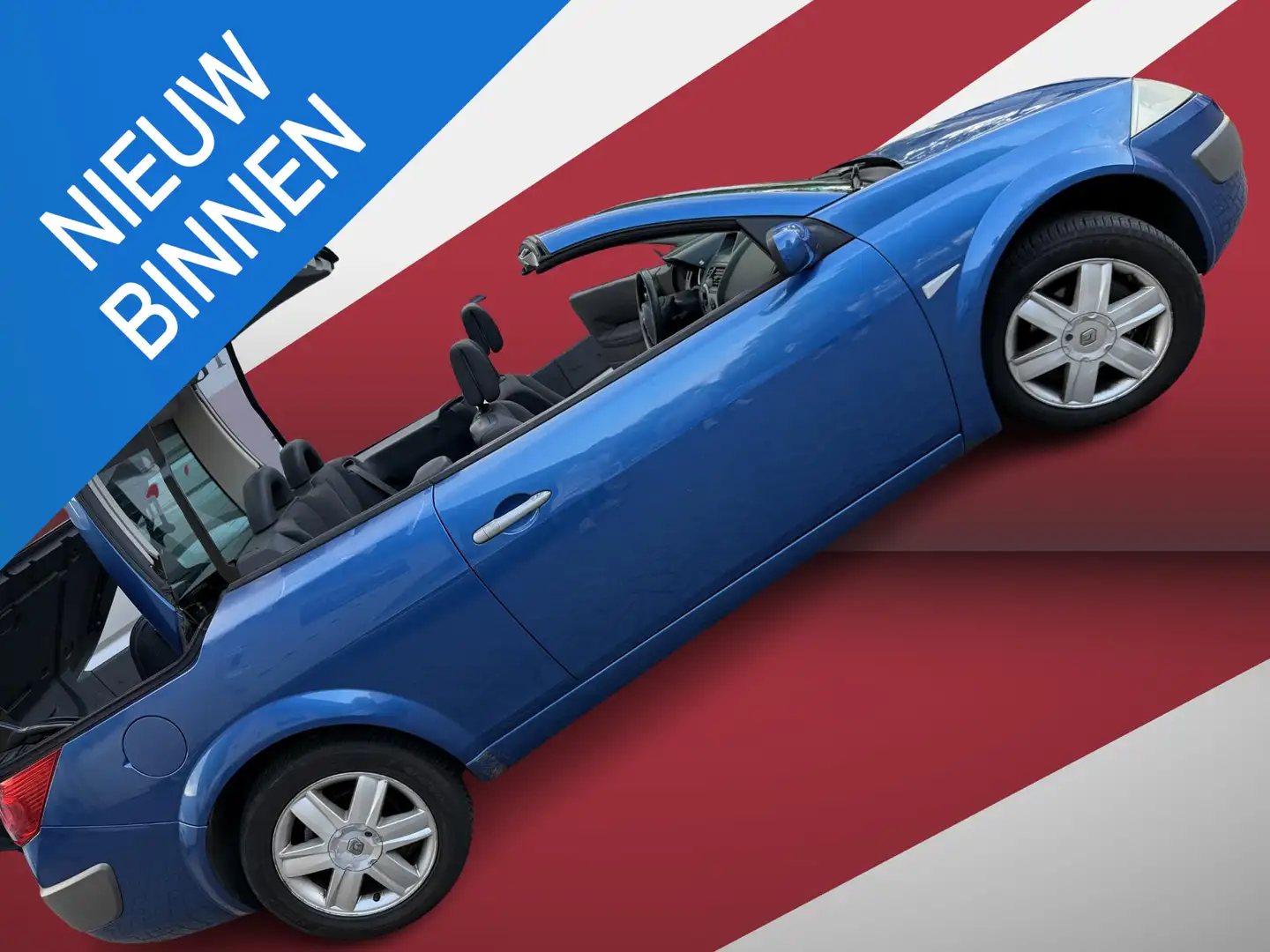 Renault Megane Coupé-Cabriolet 1.6-16V Privilège Luxe 3 MAANDEN G Blauw - 1