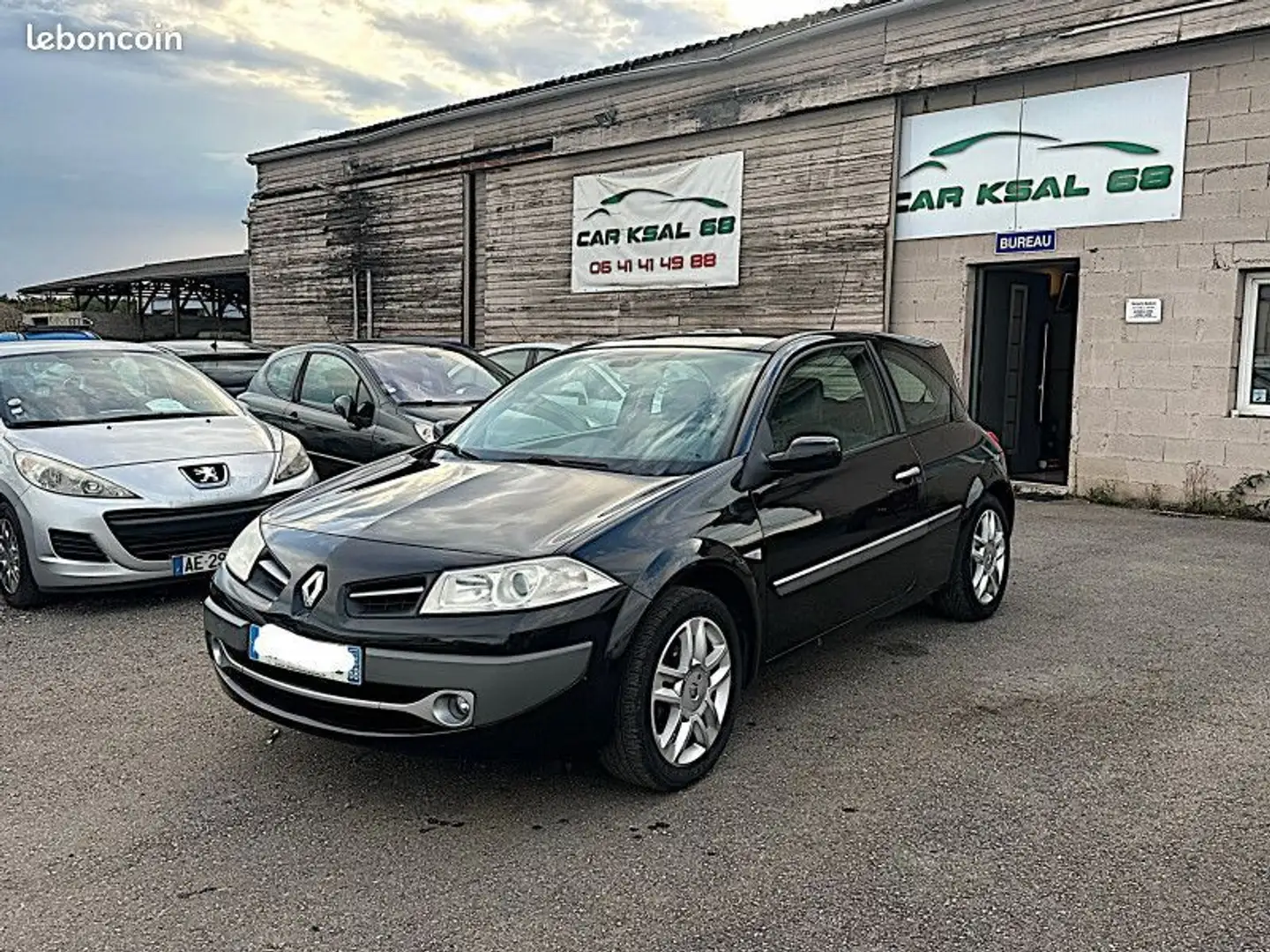Renault Megane II COUPE 1.6 16V 110CH EXCEPTION Noir - 1