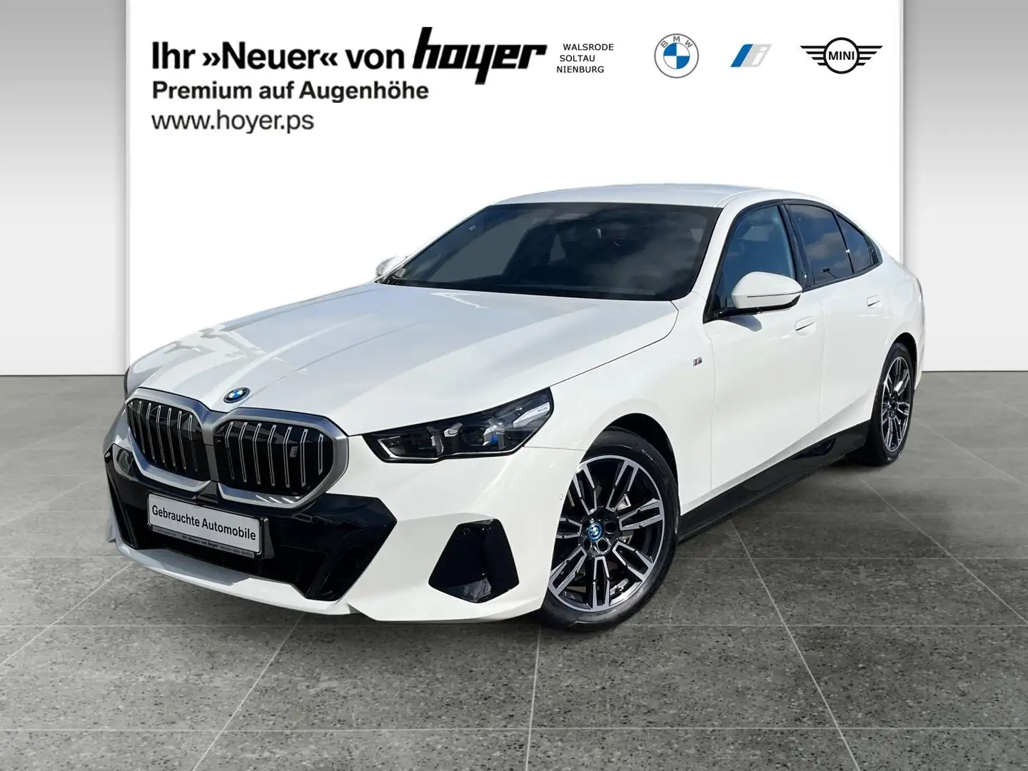 BMW i5 eDrive40 Limousine M Sportpaket Head-Up DAB Weiß - 1