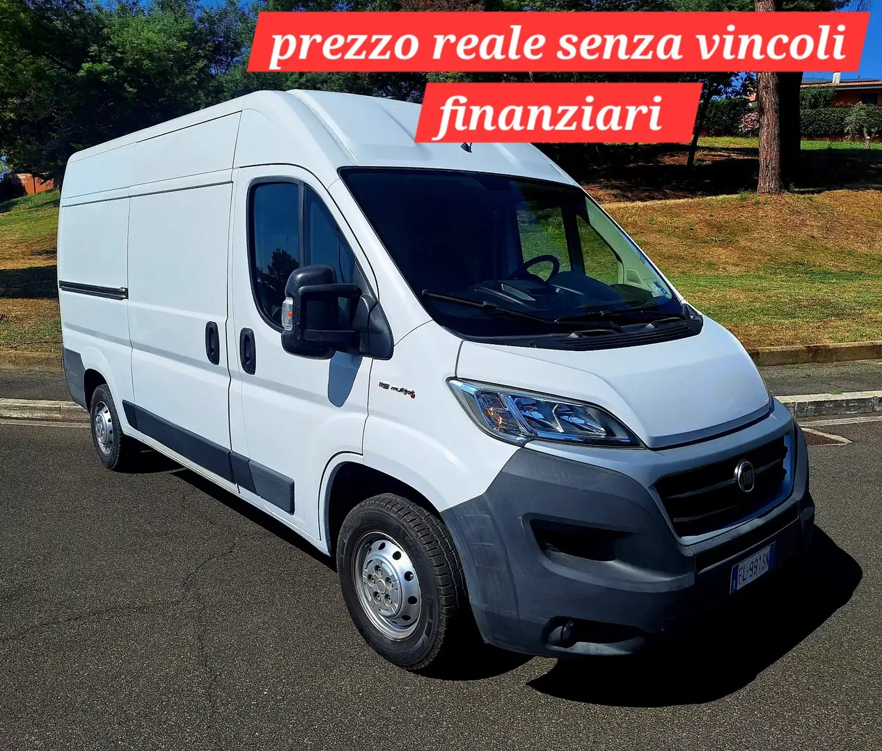 Fiat Ducato 35 LH2 TETTO ALTO 2.0 MJT 115CV E6 Weiß - 1