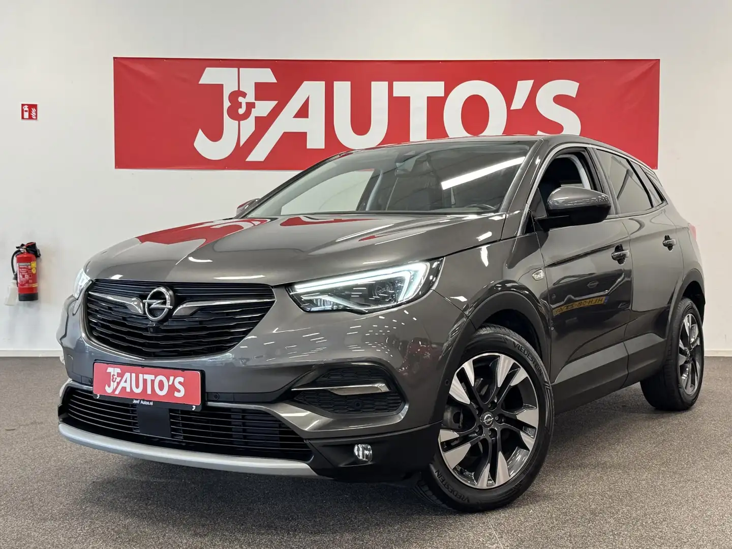 Opel Grandland X 1.2 Turbo Innovation NAVIGATIE/CAMERA, LEER, CRUIS Grijs - 1