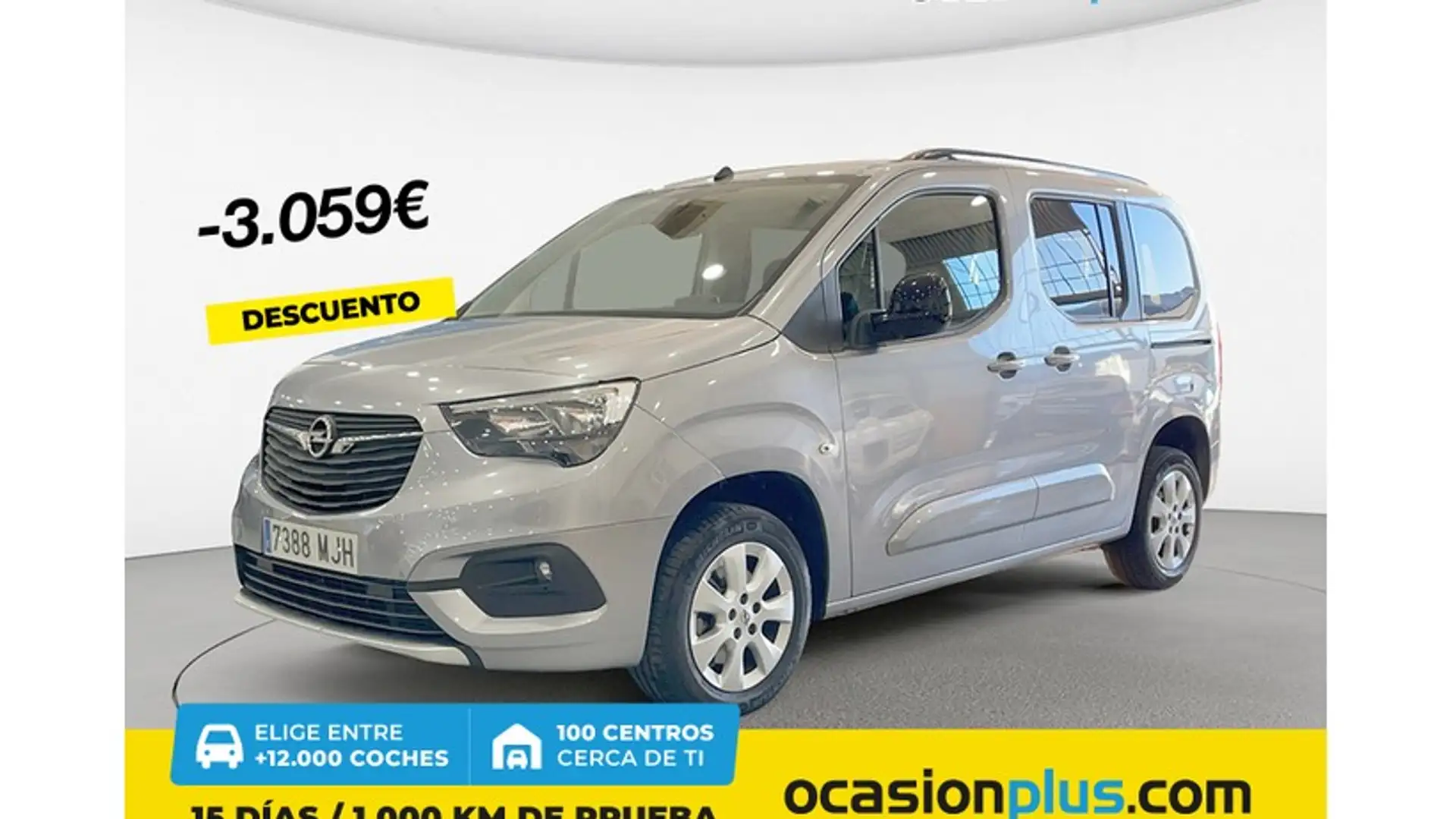Opel Combo Life 1.5TD S/S Elegance Plus L 100 Gris - 1