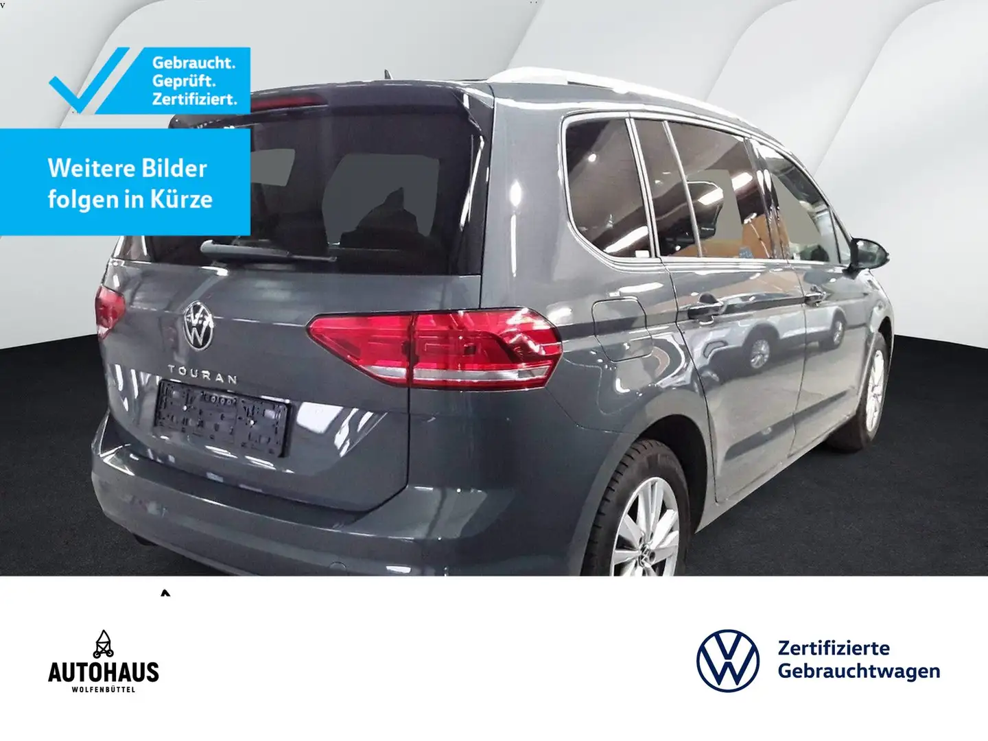 Volkswagen Touran Comfortline 1.5 TSI DSG AHK KAMERA LED Grijs - 2
