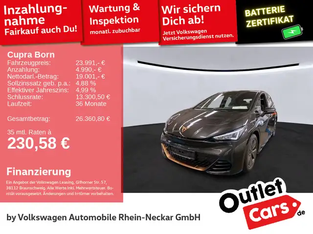 CUPRA Born 150kW Navi Kamera LED uvm