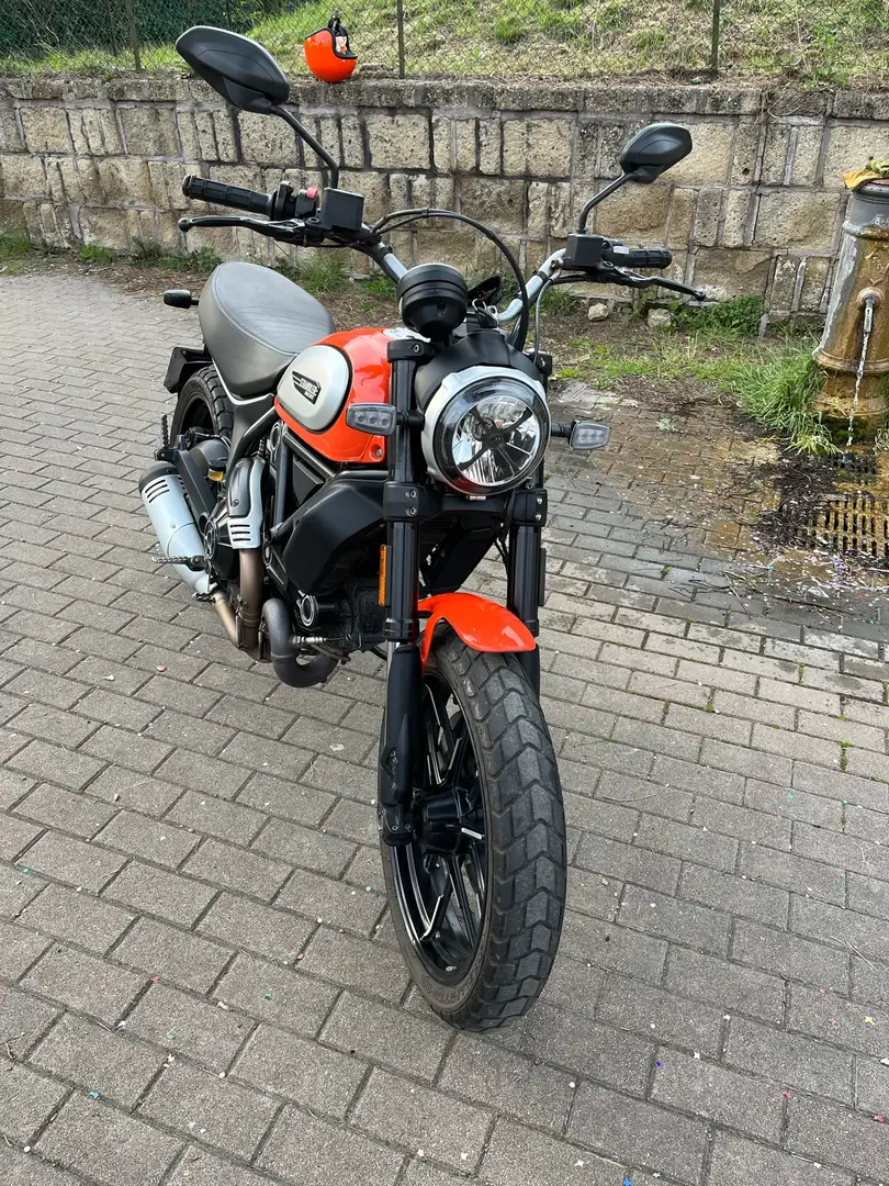 Ducati Scrambler icon arancione - 2