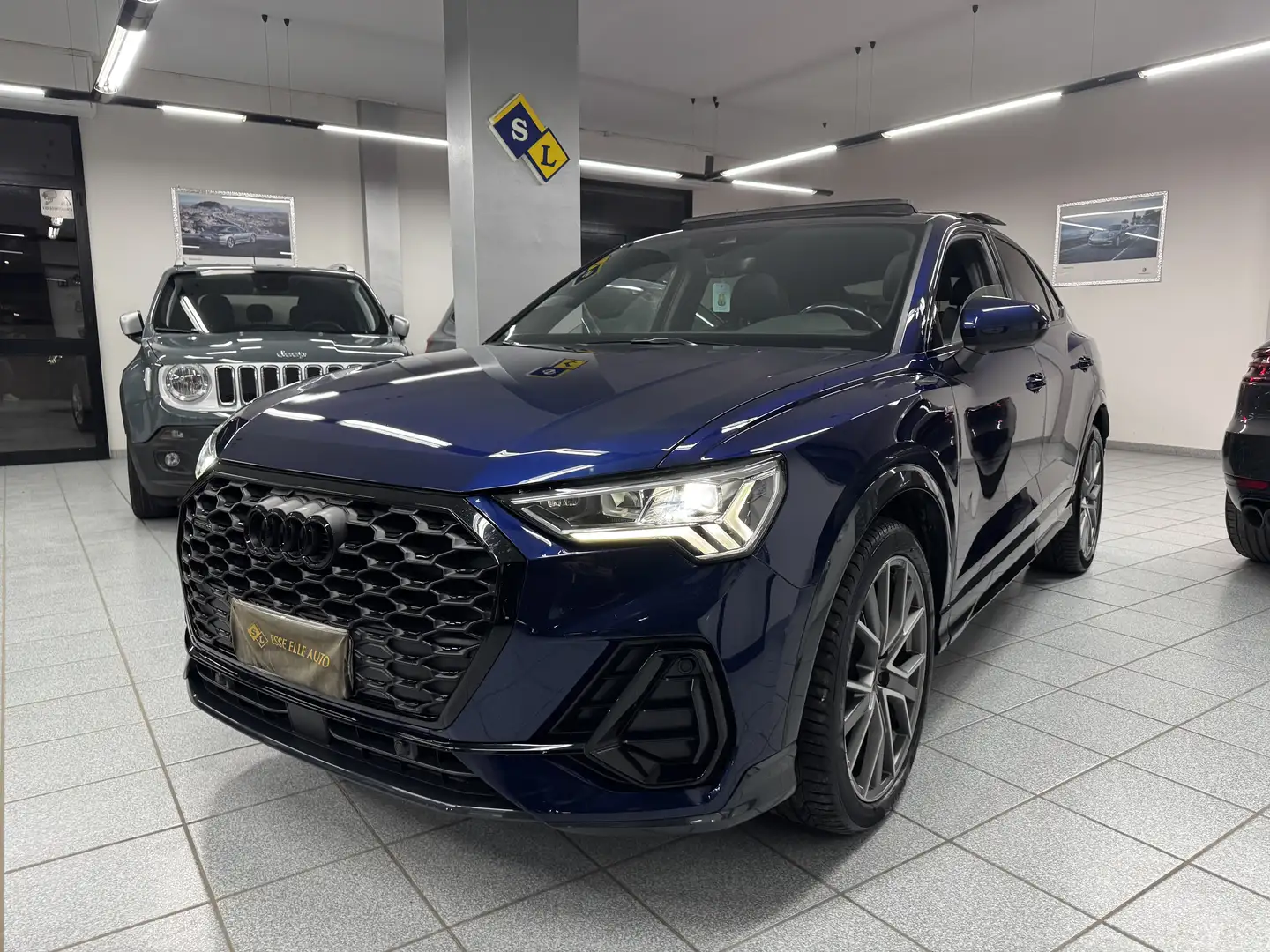 Audi Q3 Sportback 35 2.0 tdi 3xS-LINE Quattro TETTO/ LUCI Blu/Azzurro - 1
