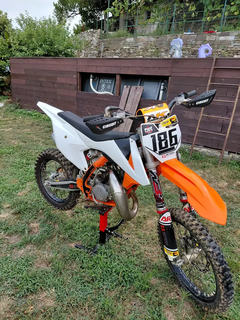 KTM 85 SX 2020 Blanc - 2
